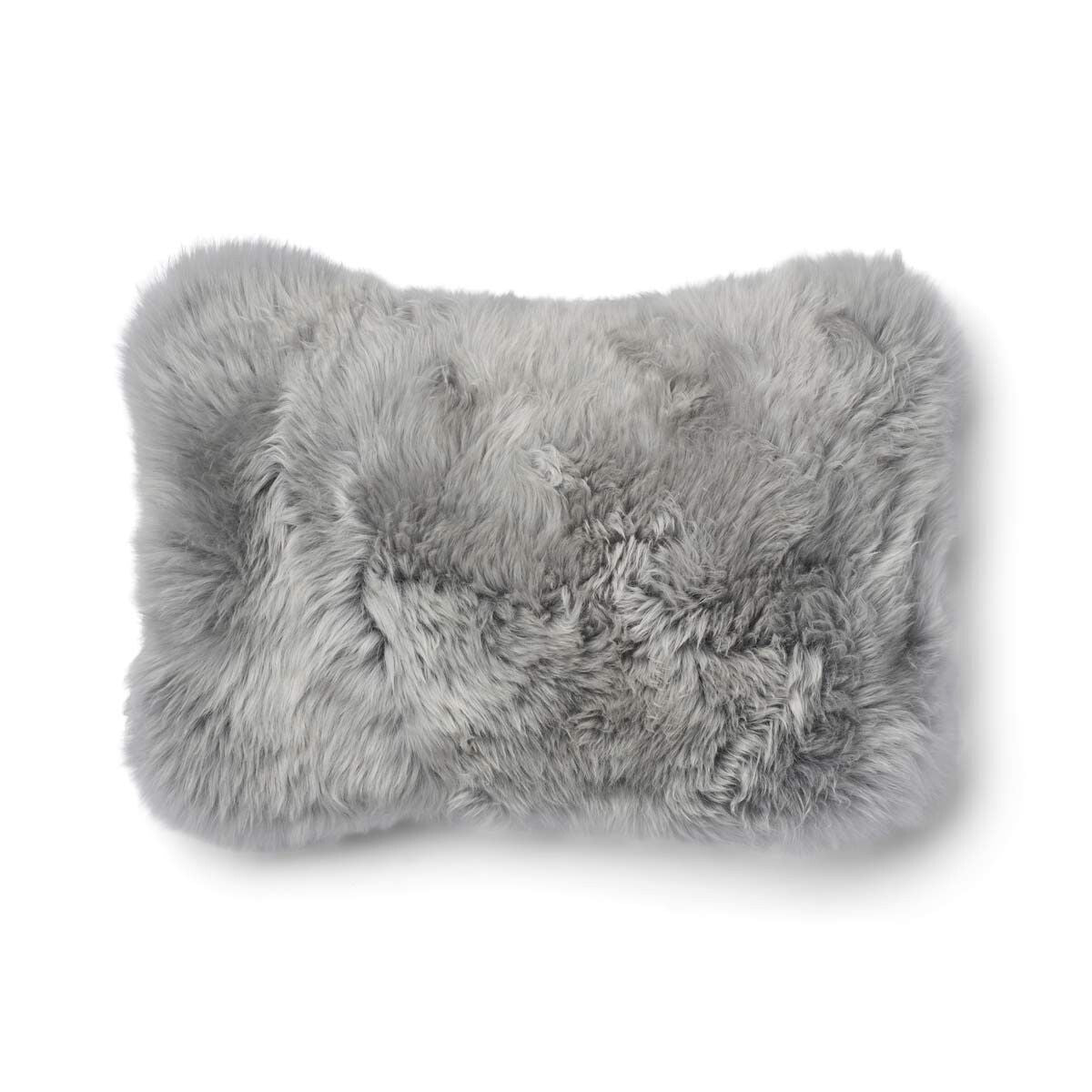 One Side Cushion | LW | 13x20 in Glencheck-Grey/Light Grey