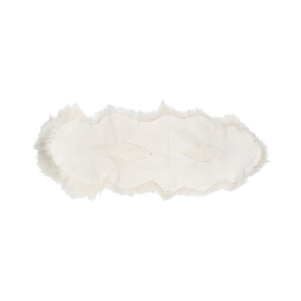 Icelandic Double Sheepskin | Natural Colors | Long Wool Off White