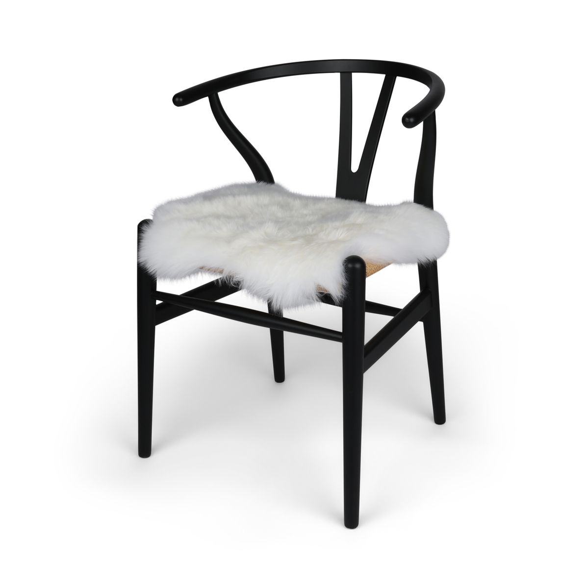 Y Chair Seat Cover | Long Wool | New Zealand