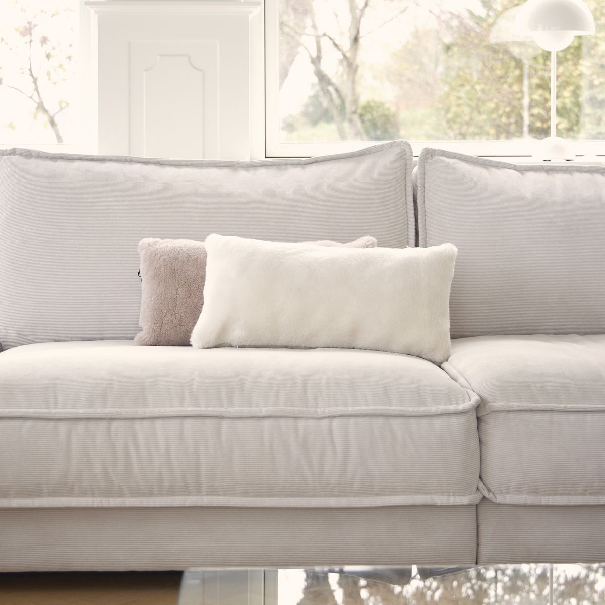 Moccasin Cushion | Doublesided | 11x22 in Chestnut