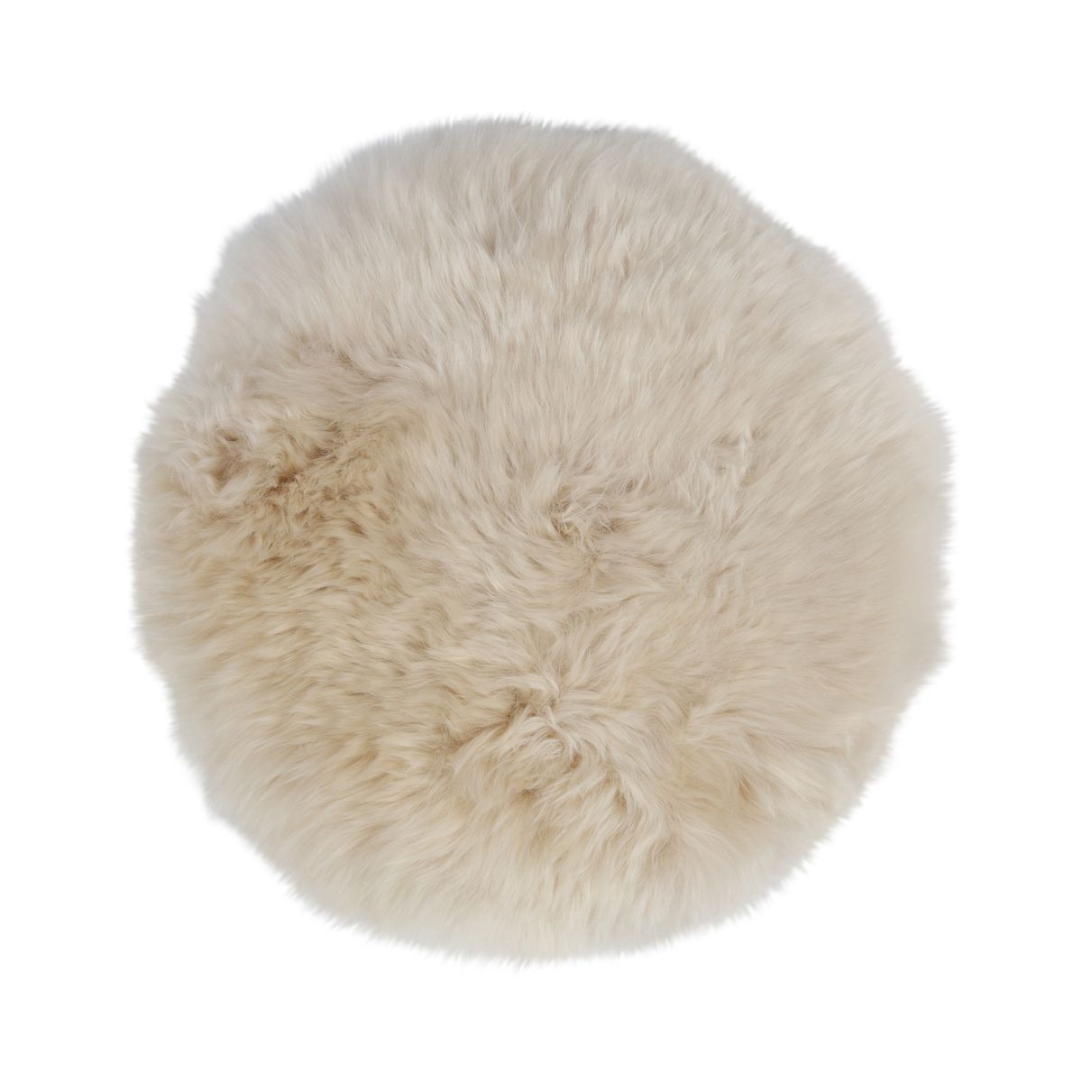 Premium Seat Cover | Long Wool | New Zealand | D13 in Linen