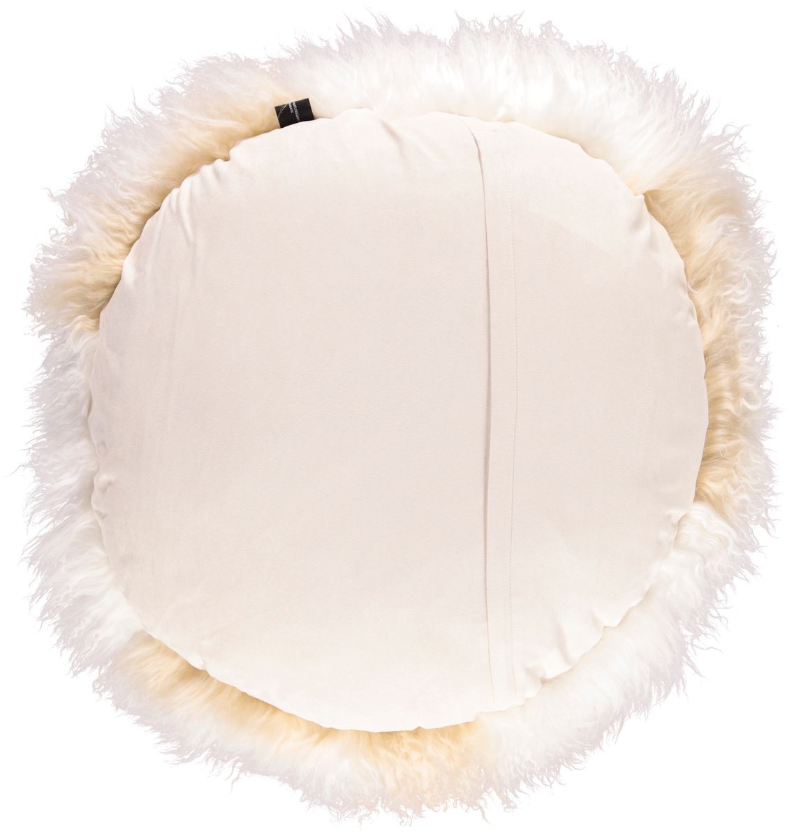 Curly Cake Cushion | D15 in | 18 in | 24 in Arctic Sunrise/Ivory