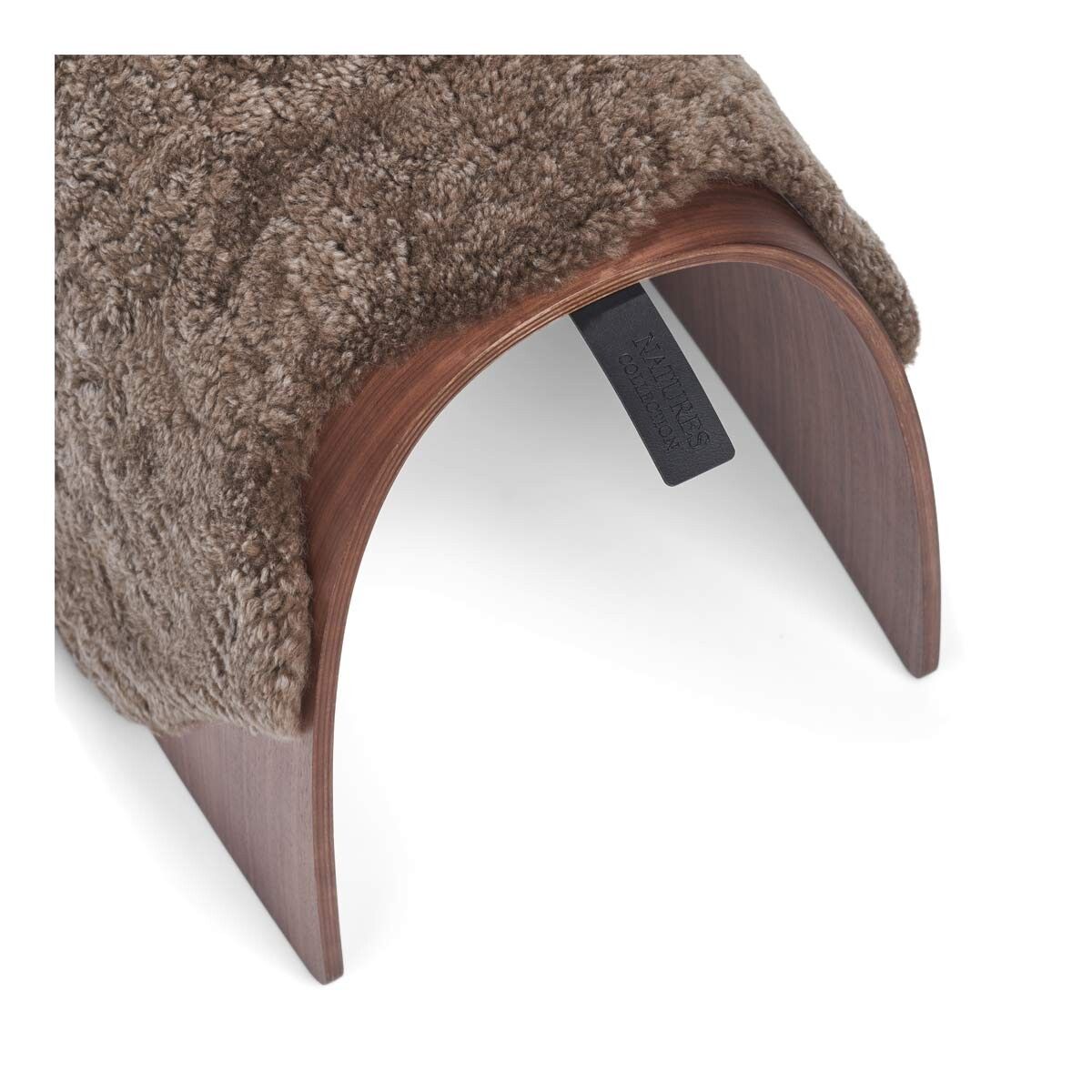 Sheep Stool Cover Taupe