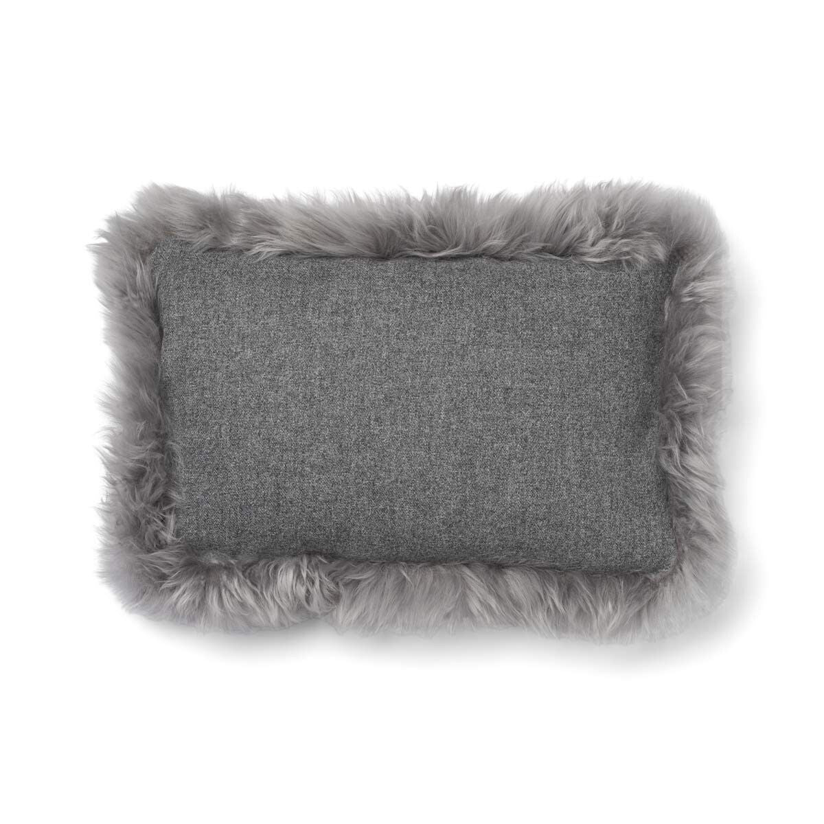 Wool Cushion | LW trim | 20x20 in | 13x20 in