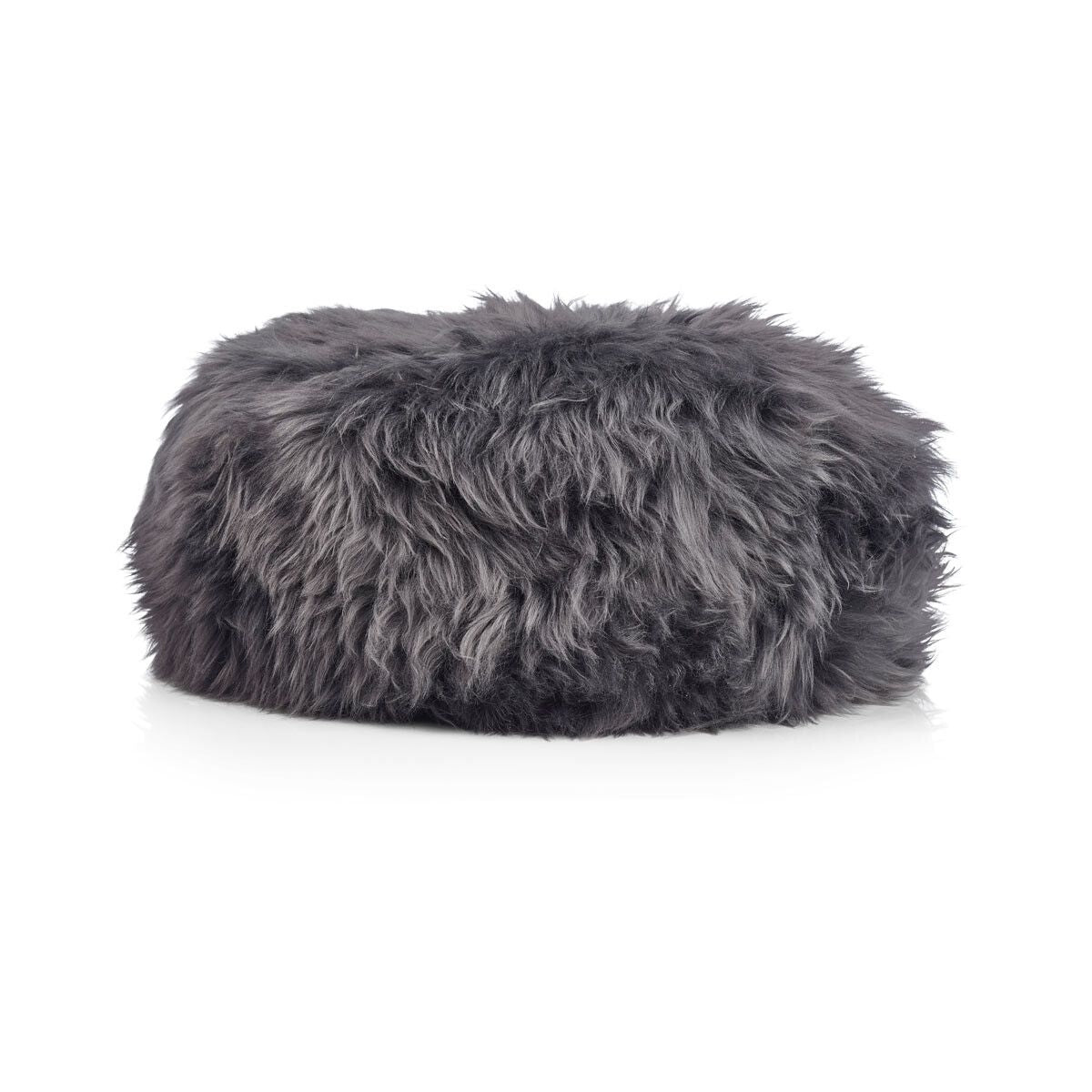 Long Wool Stool Cover Steel