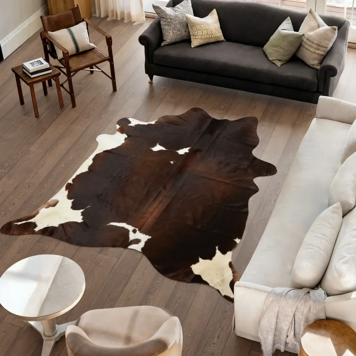 Premium Natural Cowhides | Unique, Stylish, and Sustainable | Brazil Solid White