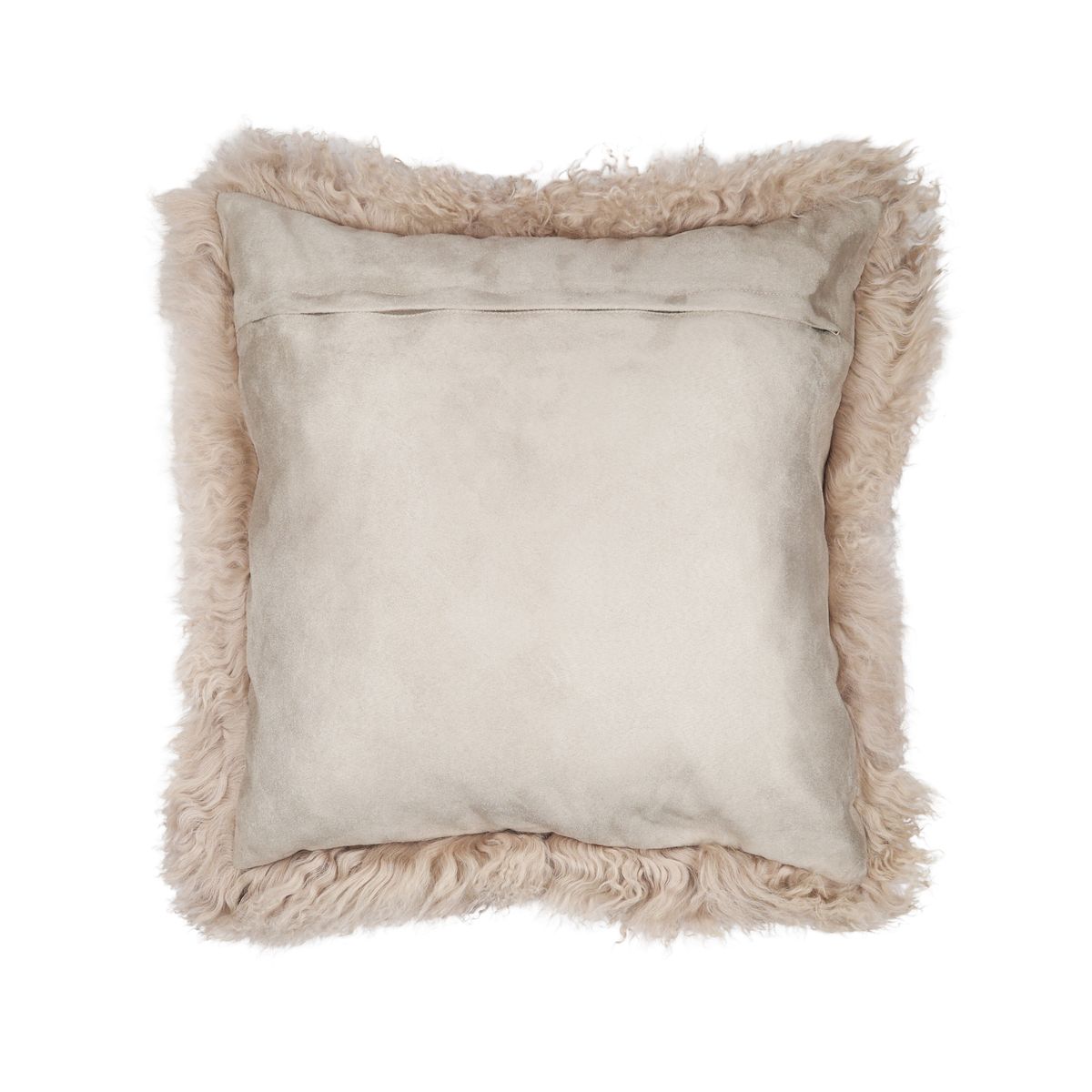 Sheepskin Cushion | Tibet | 20x20 in Dove