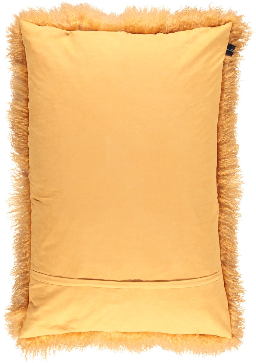 Curly Cushion | 35 in Imperial Yellow