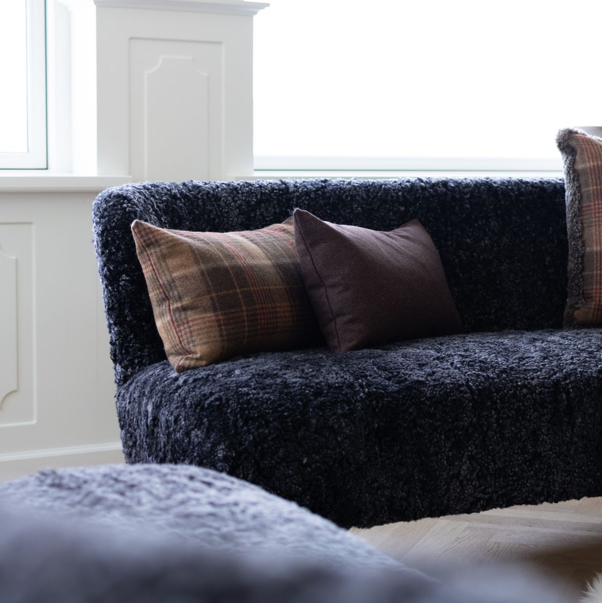 Doublesided Cushion | 13x20 in Cocoa-Dark Brown