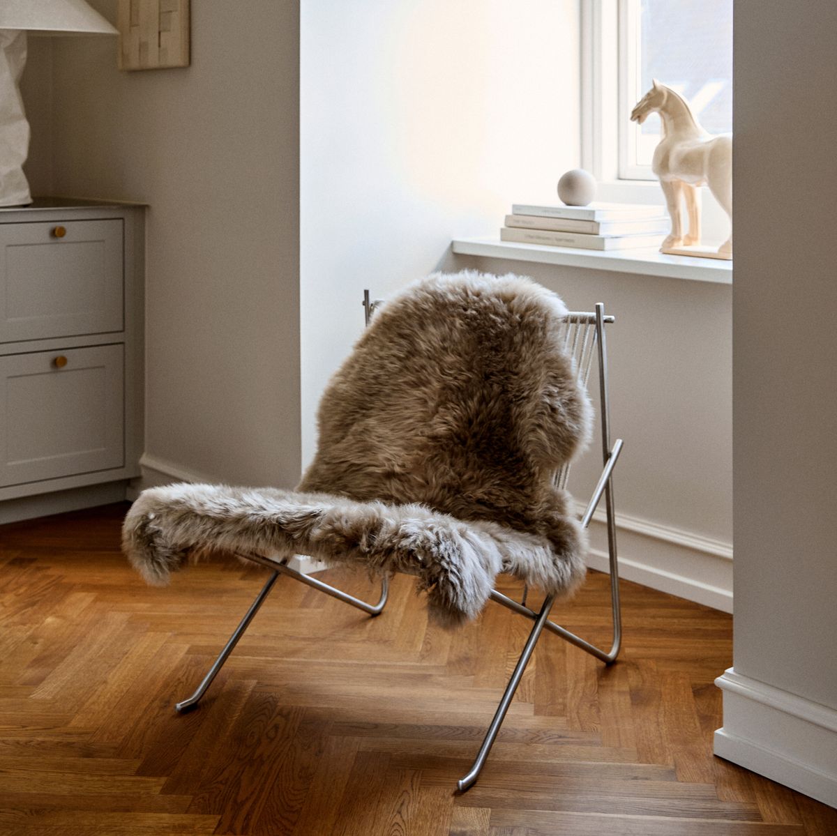 New Zealand Sheepskin | Long Wool | Rug 53 in Aubergine