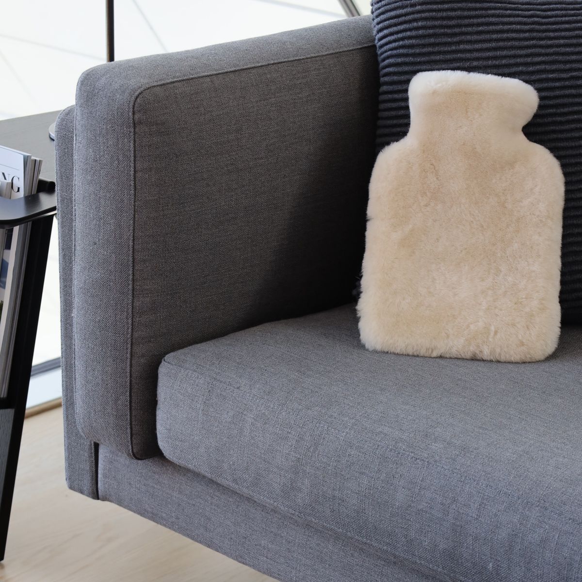 Moccasin Hot Water Bottle Chestnut