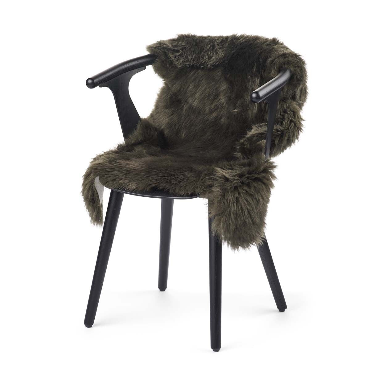 New Zealand Sheepskin | Long Wool | 35 in Hedge Green