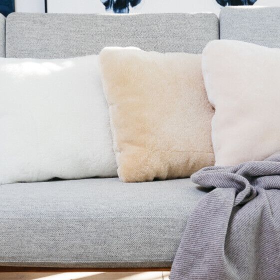 Moccasin Cushion | Doublesided | 16x16 in Chestnut