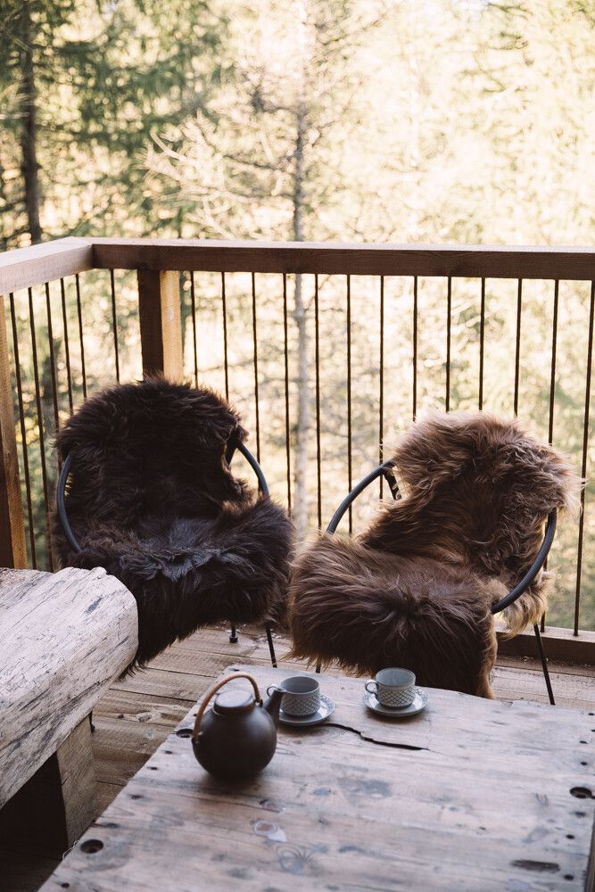 Eco Sheepskin | England | Natural | 35 in Natural Dark Brown