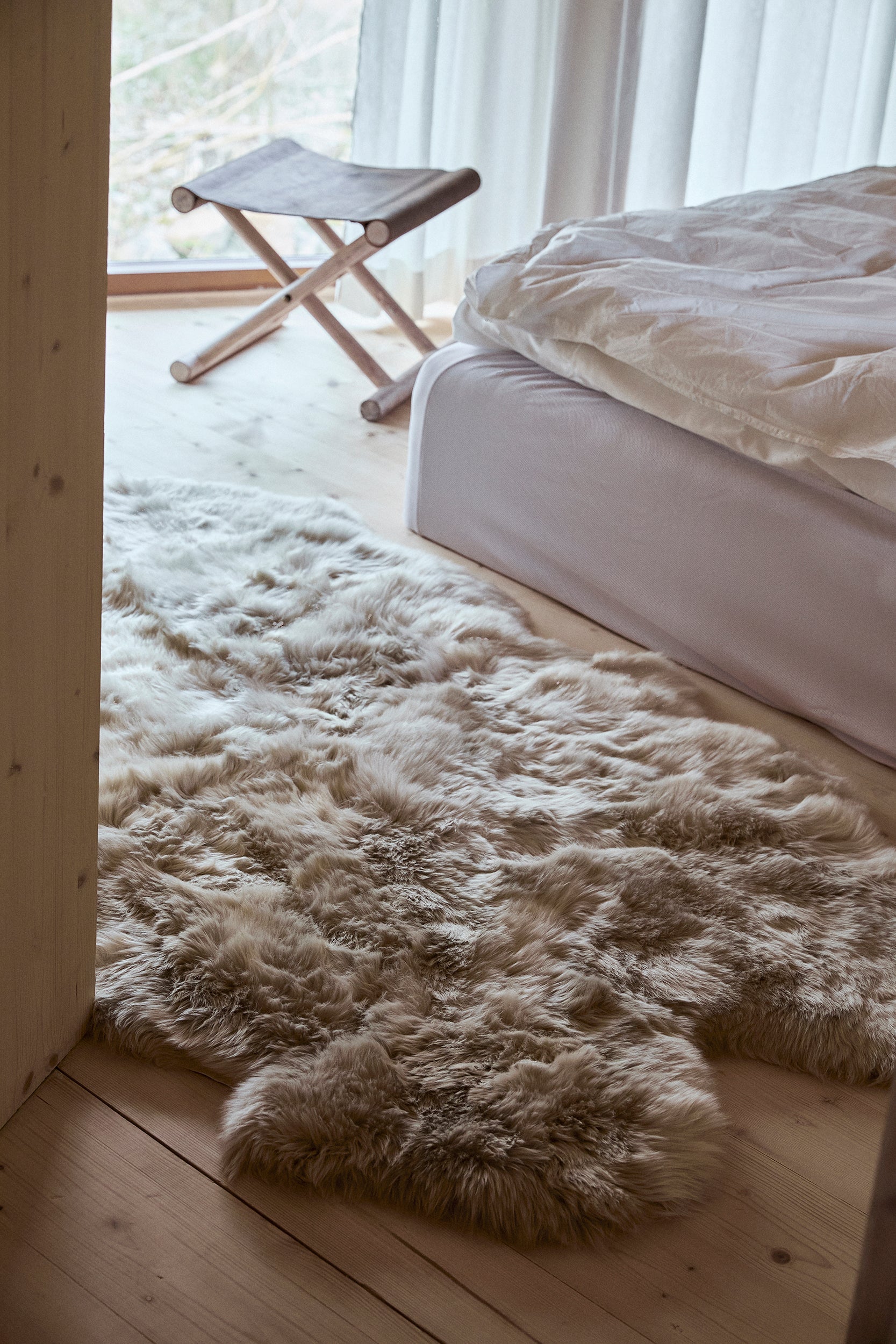 Multiple Sheepskin Rug