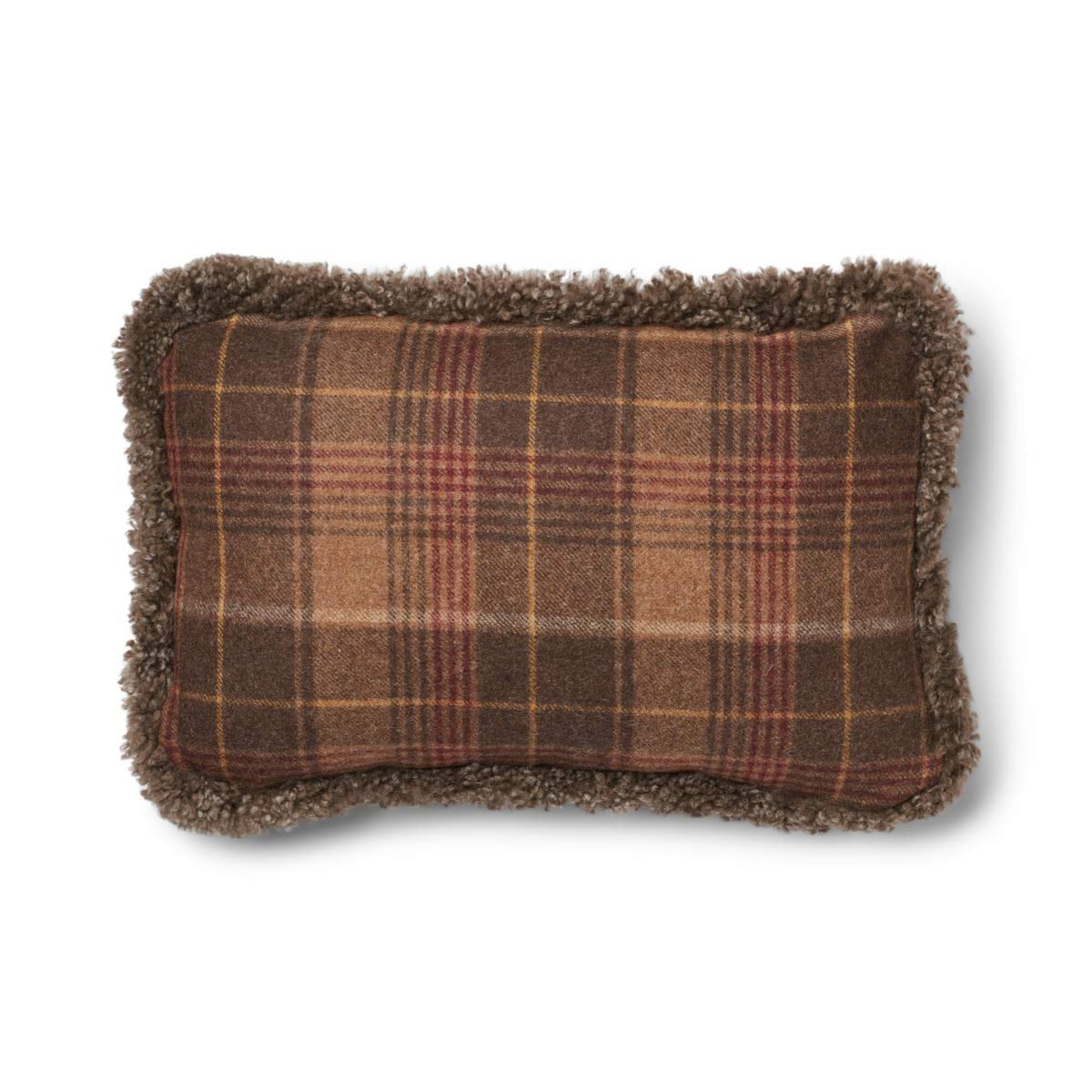 Wool Cushion | Doublesided | SW trim | 20x20 in | 13x20 in
