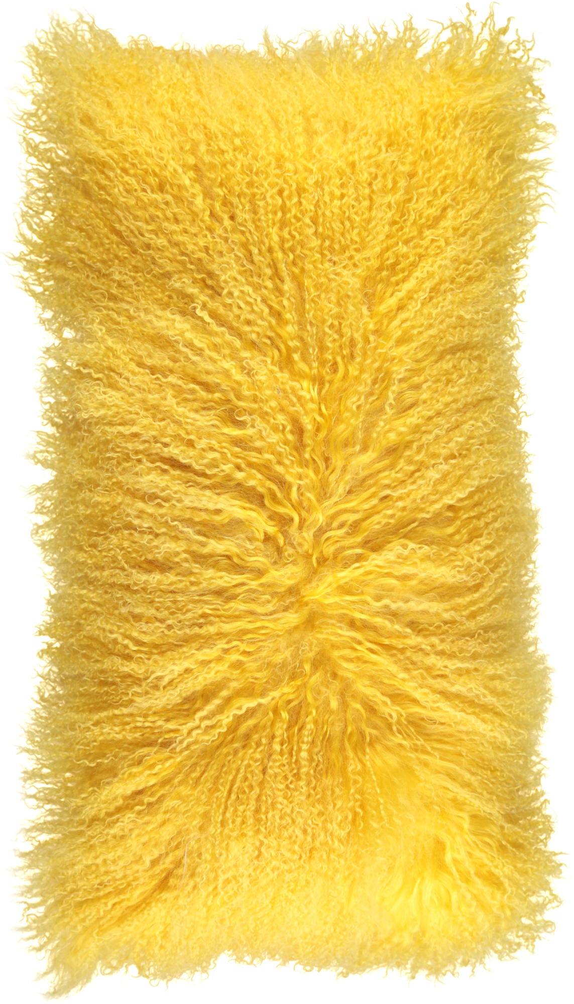 Curly Cushion | 11x22 in Lemon