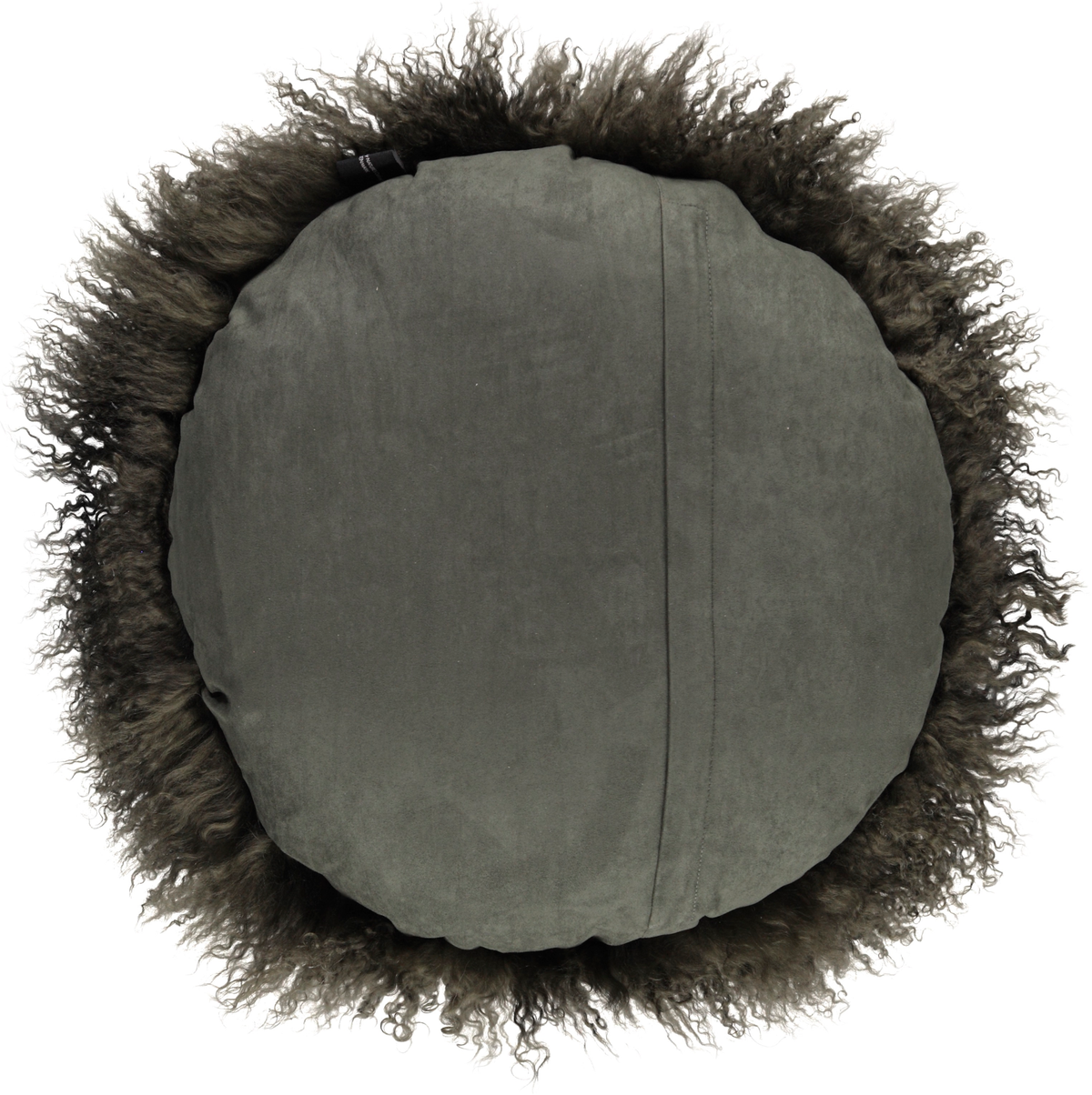 Curly Cake Cushion | D15 in | 18 in | 24 in Hedge Green / D18 in