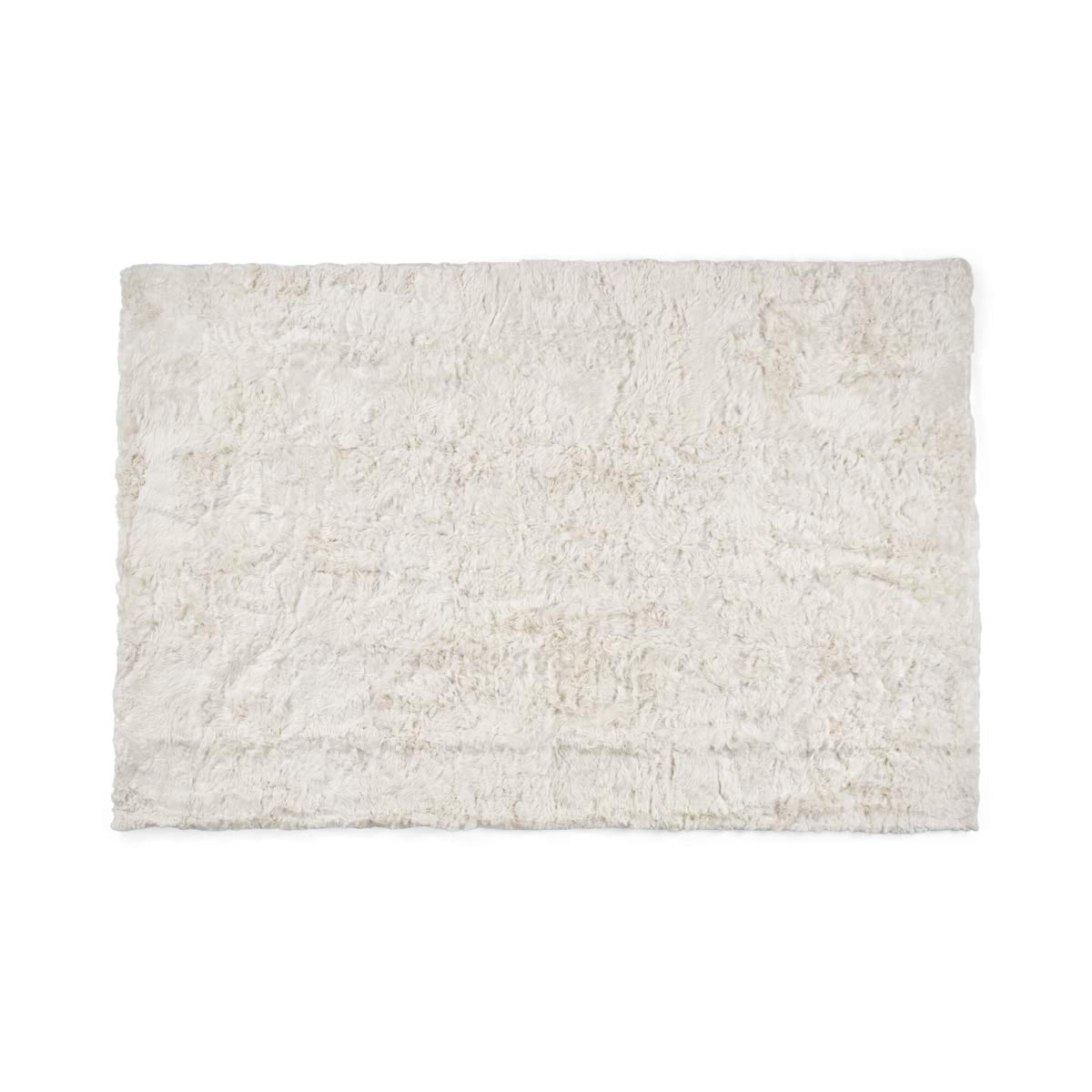 Alpaca Throw  White / 55x79 in