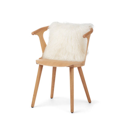 Sheepskin Cushion | Tibet | 16x16 in