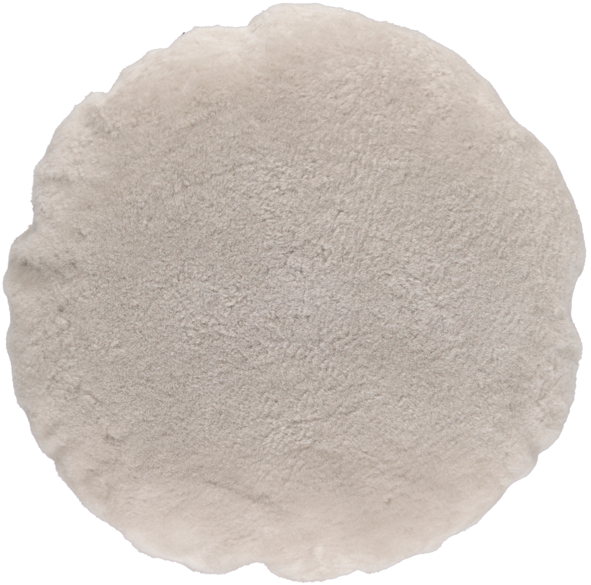 Nordic Velvet Cushion | D18 in | D24 in Grey Sand / D24 in