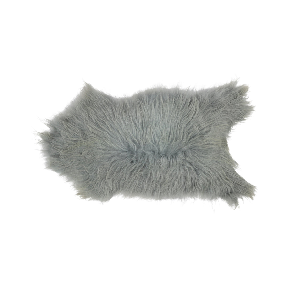 Icelandic Sheepskin | Long Wool Silver