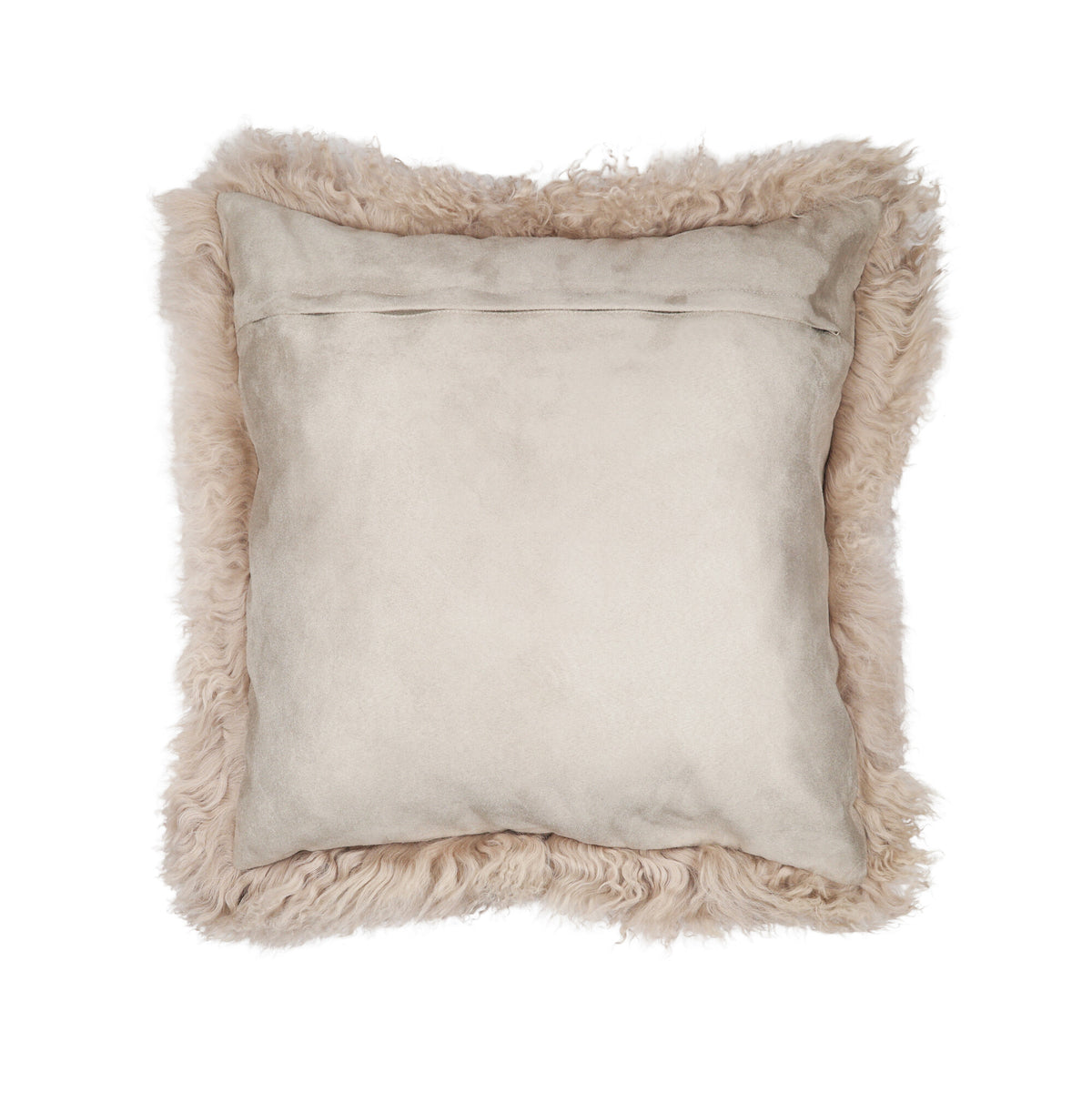 Sheepskin Cushion | Tibet | 20x20 in Dove