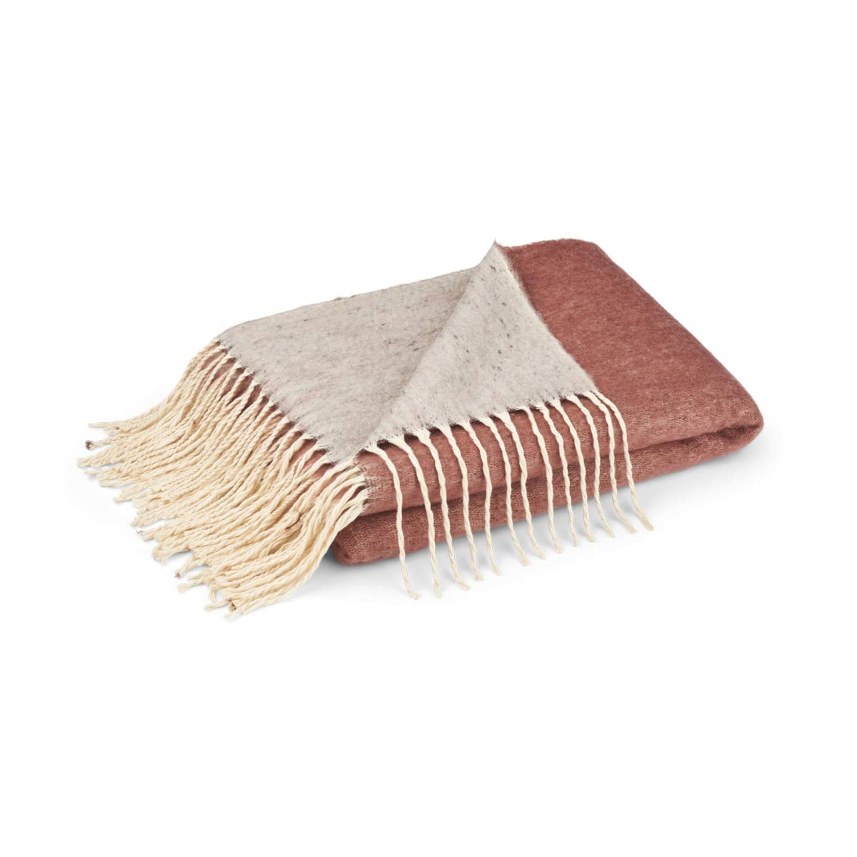 Throw of Mohair Double Face | 51x67 in