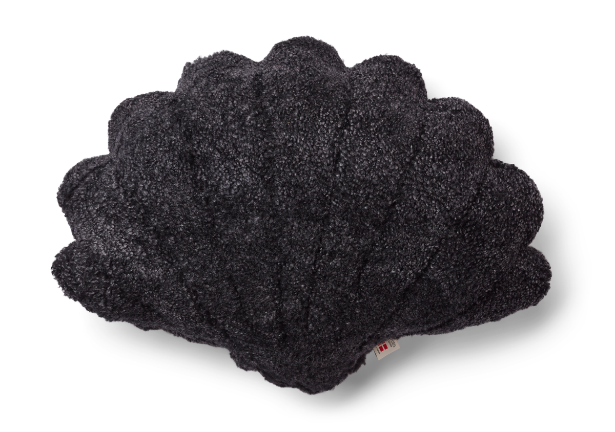 Shell Cushion | Small | Medium | Large Anthracite / 14x20 in