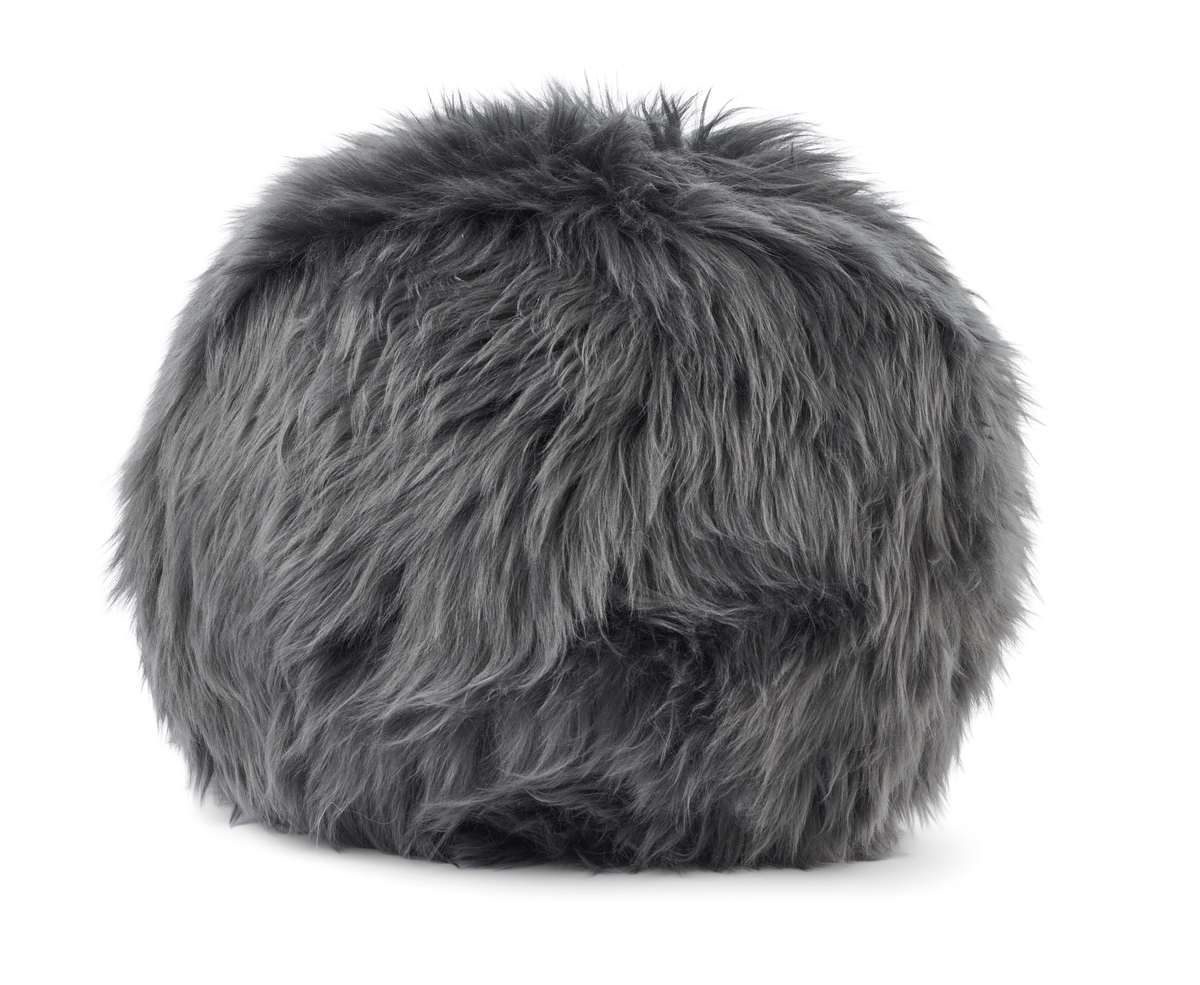 Angelite Cushion | D10 in | D12 in | D14 in | Long Wool