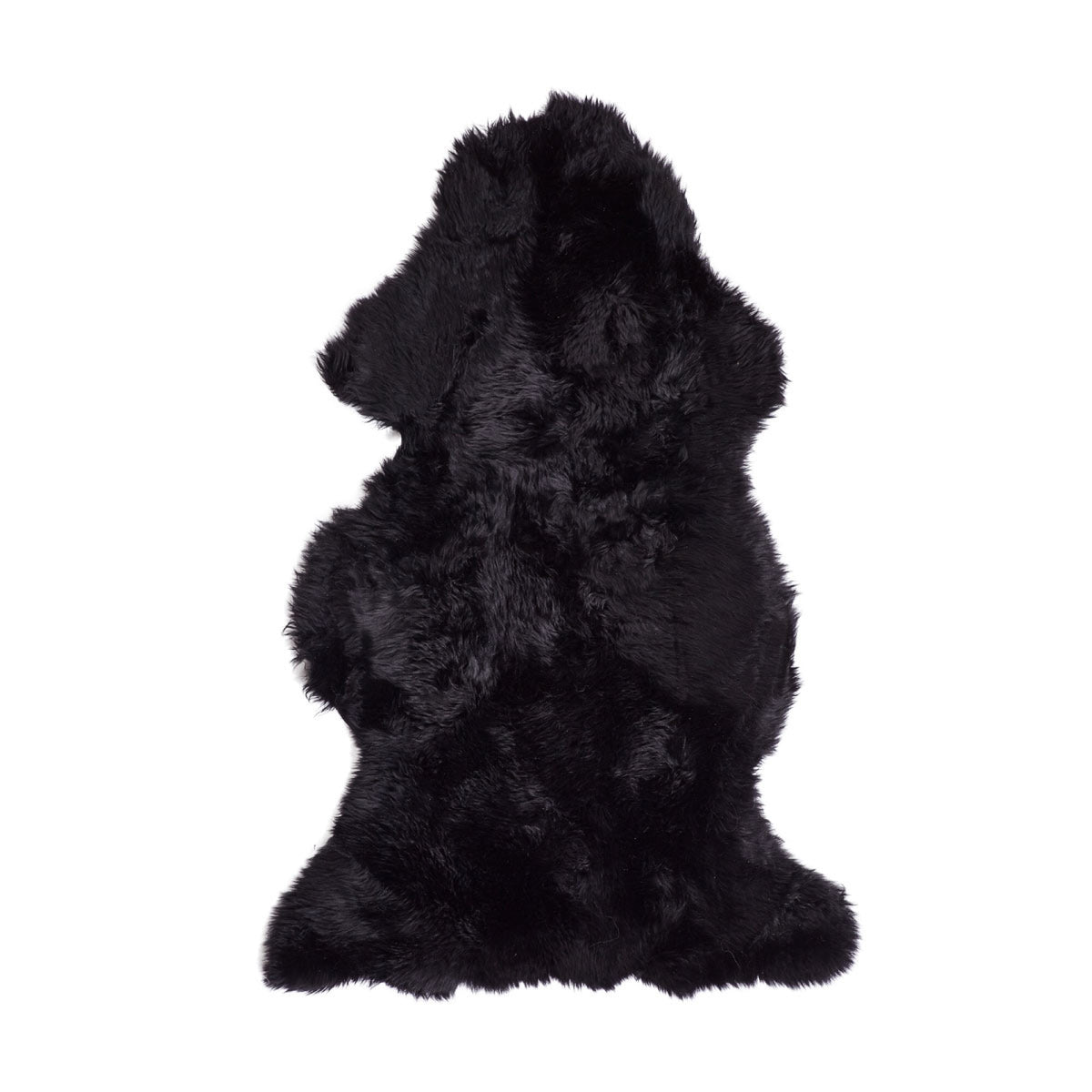 New Zealand Sheepskin | Long Wool | 31 in Black