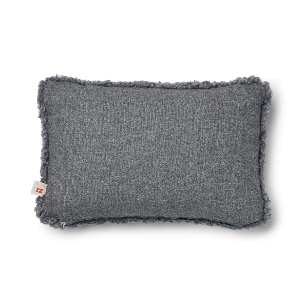Short-Wool Sheepskin Cushion | 20x20 in | 13x20 in Stone/Light Grey / 13x20 in