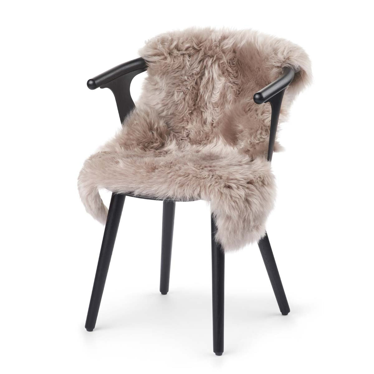 Premium Quality New Zealand Sheepskin | Long Wool | 39 in Dove