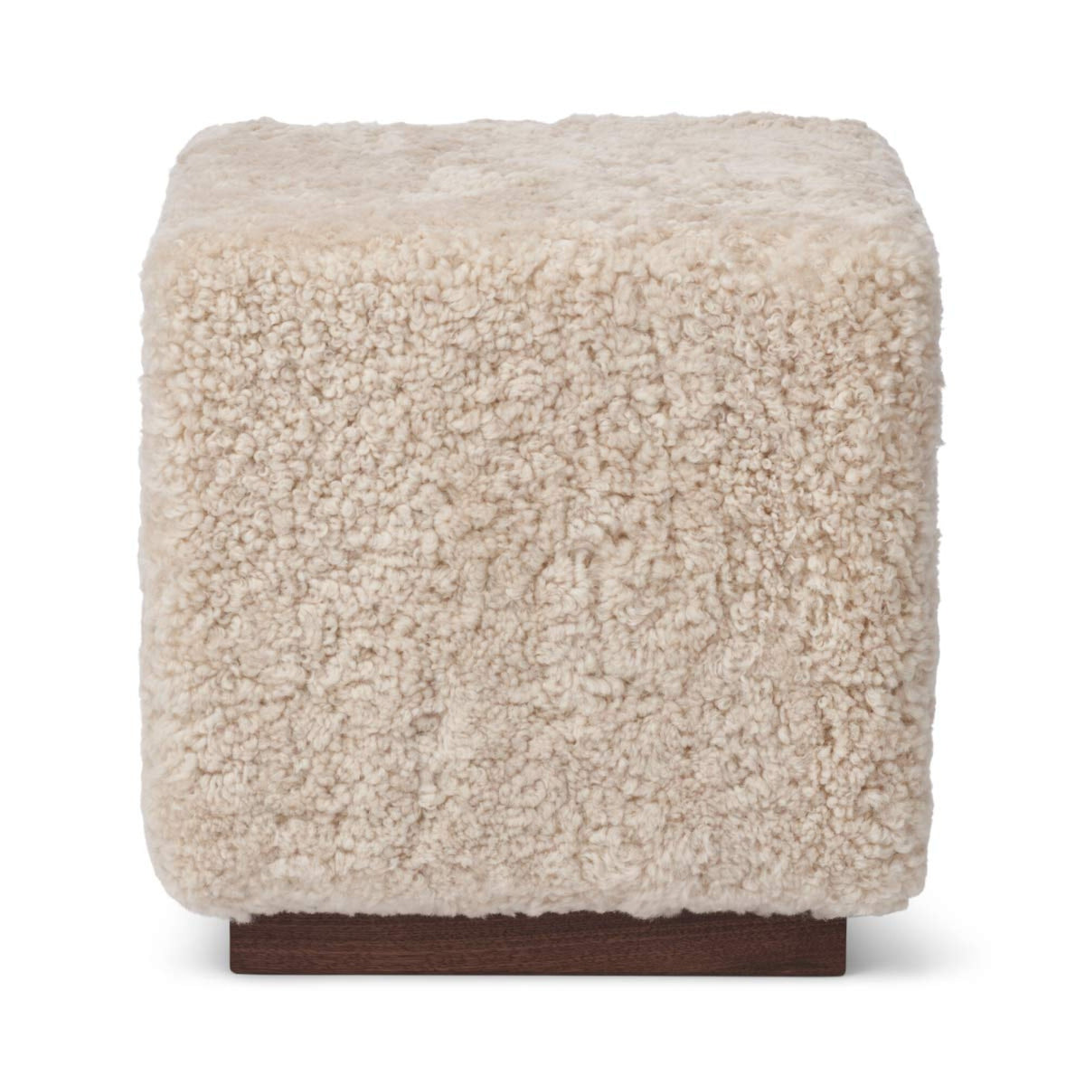 Benjamin Cube Walnut Base / Pearl