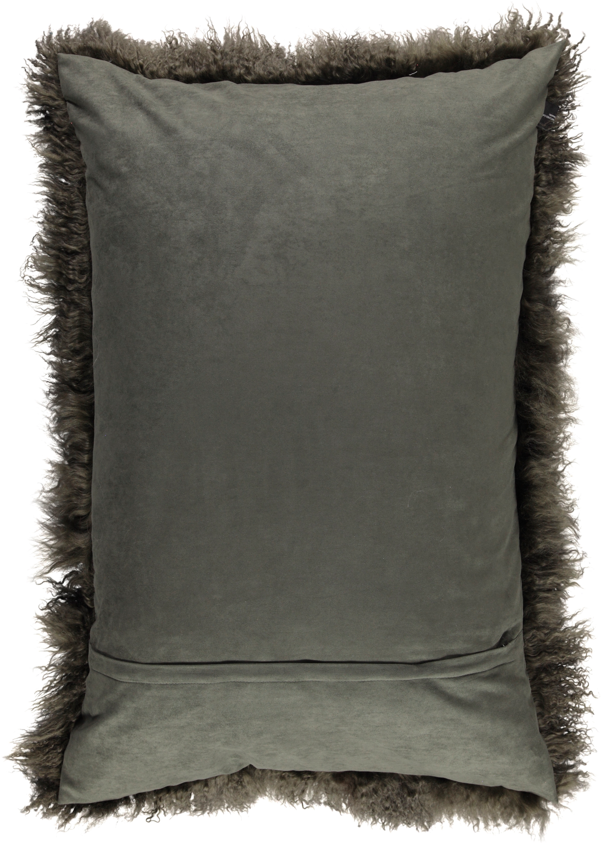 Curly Cushion | 35 in Hedge Green