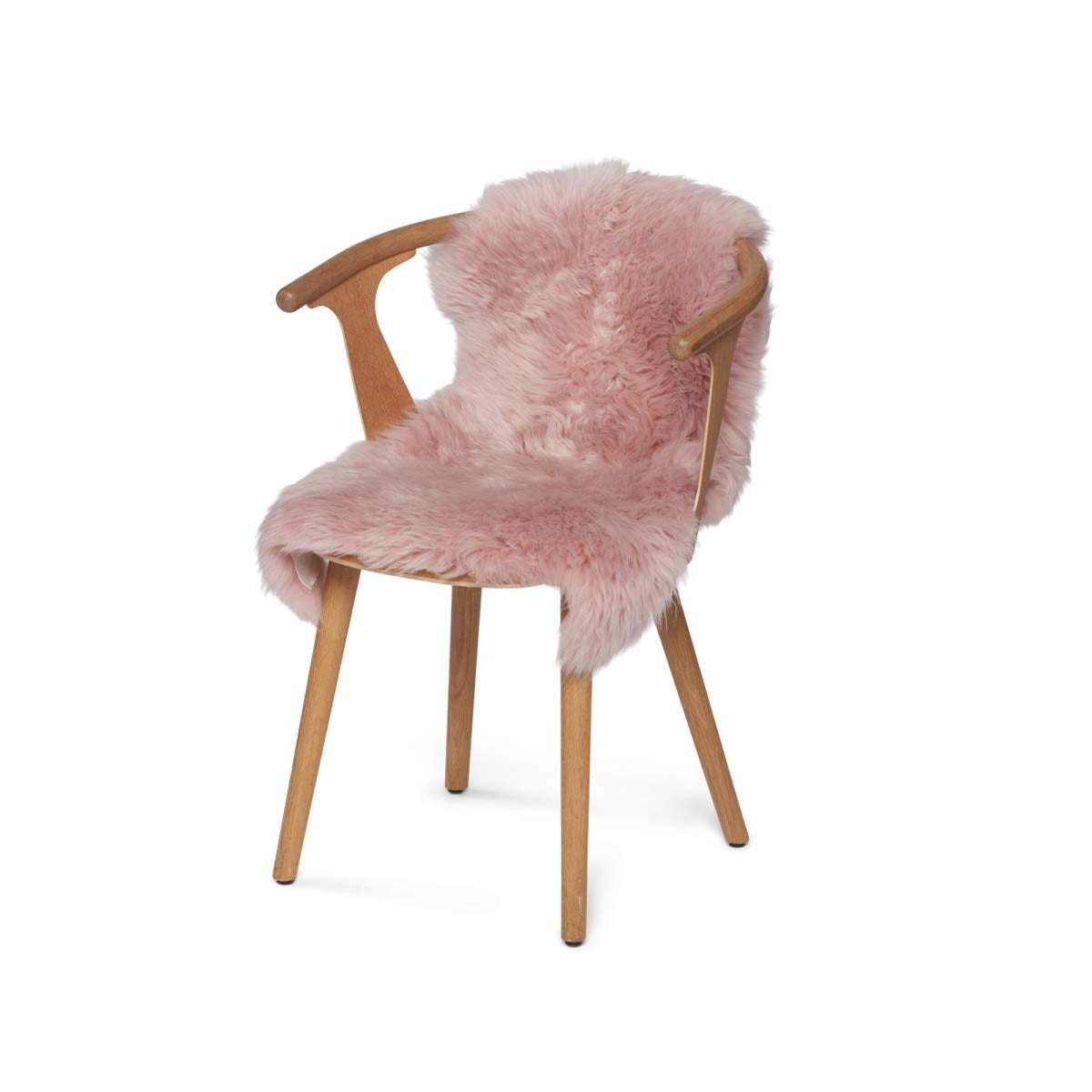 Merino Sheepskin Dyed | New Zealand | approx. 35 in Rosa