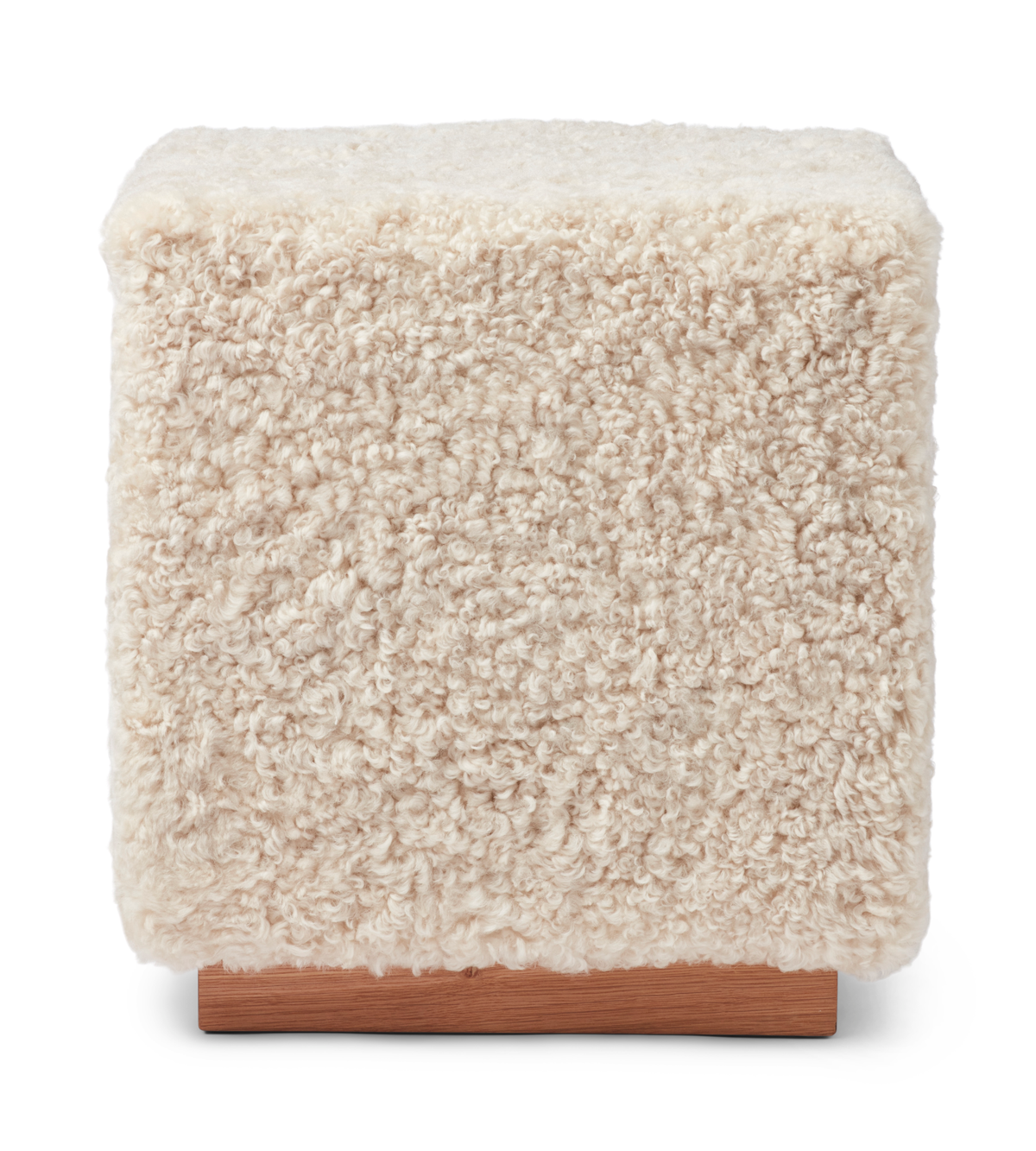 Benjamin Cube Oak Base / Pearl