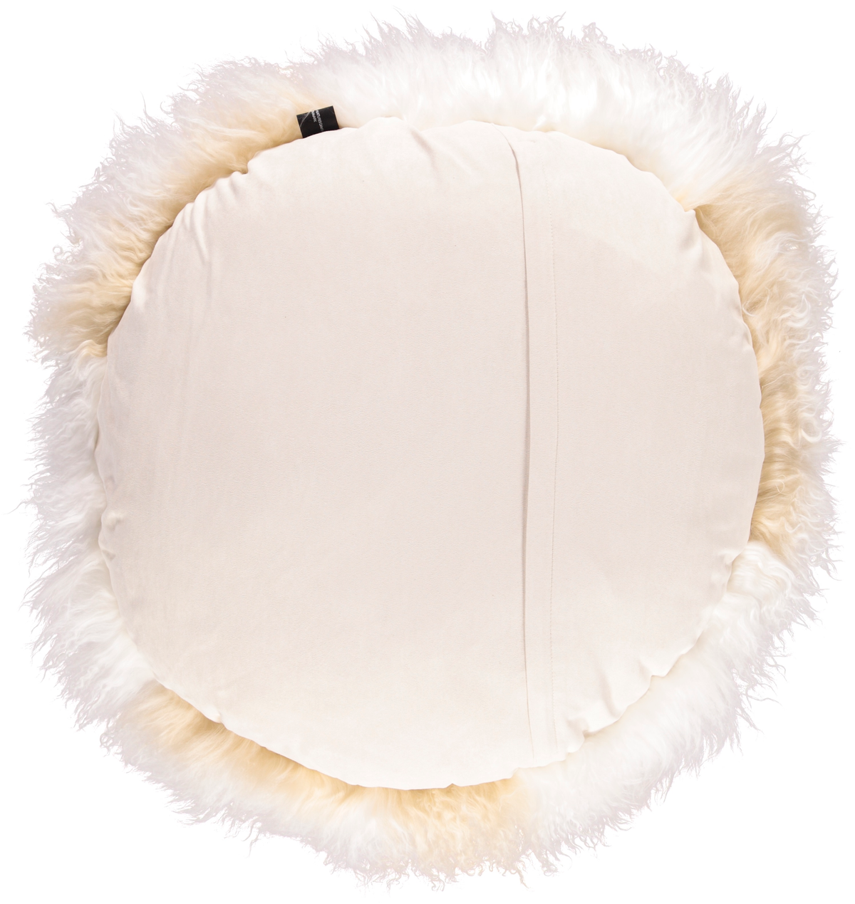 Curly Cake Cushion | D15 in | 18 in | 24 in Arctic Sunrise/Ivory / D24 in
