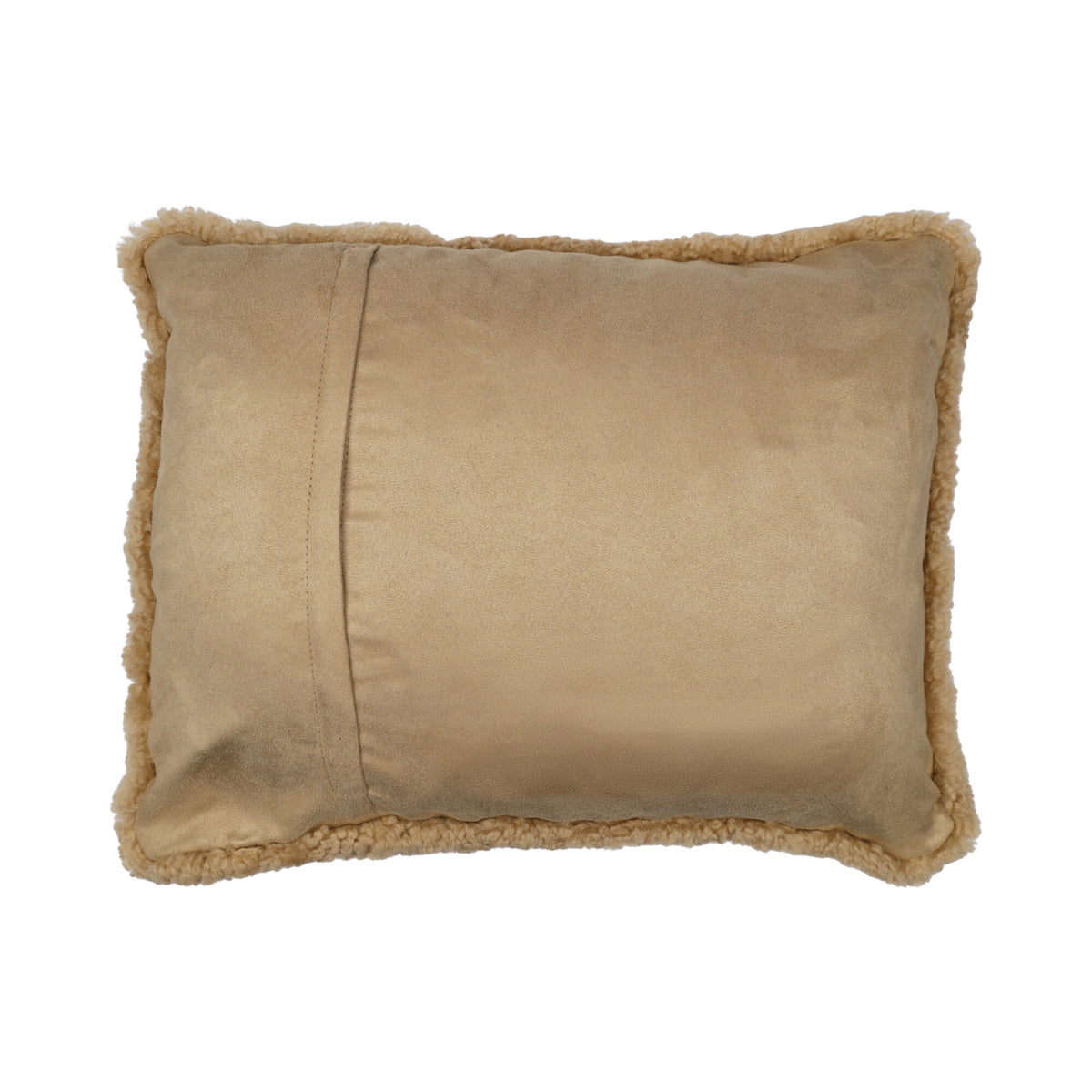 Sheepskin Cushion | Short Wool | New Zealand | Rectangular Honey