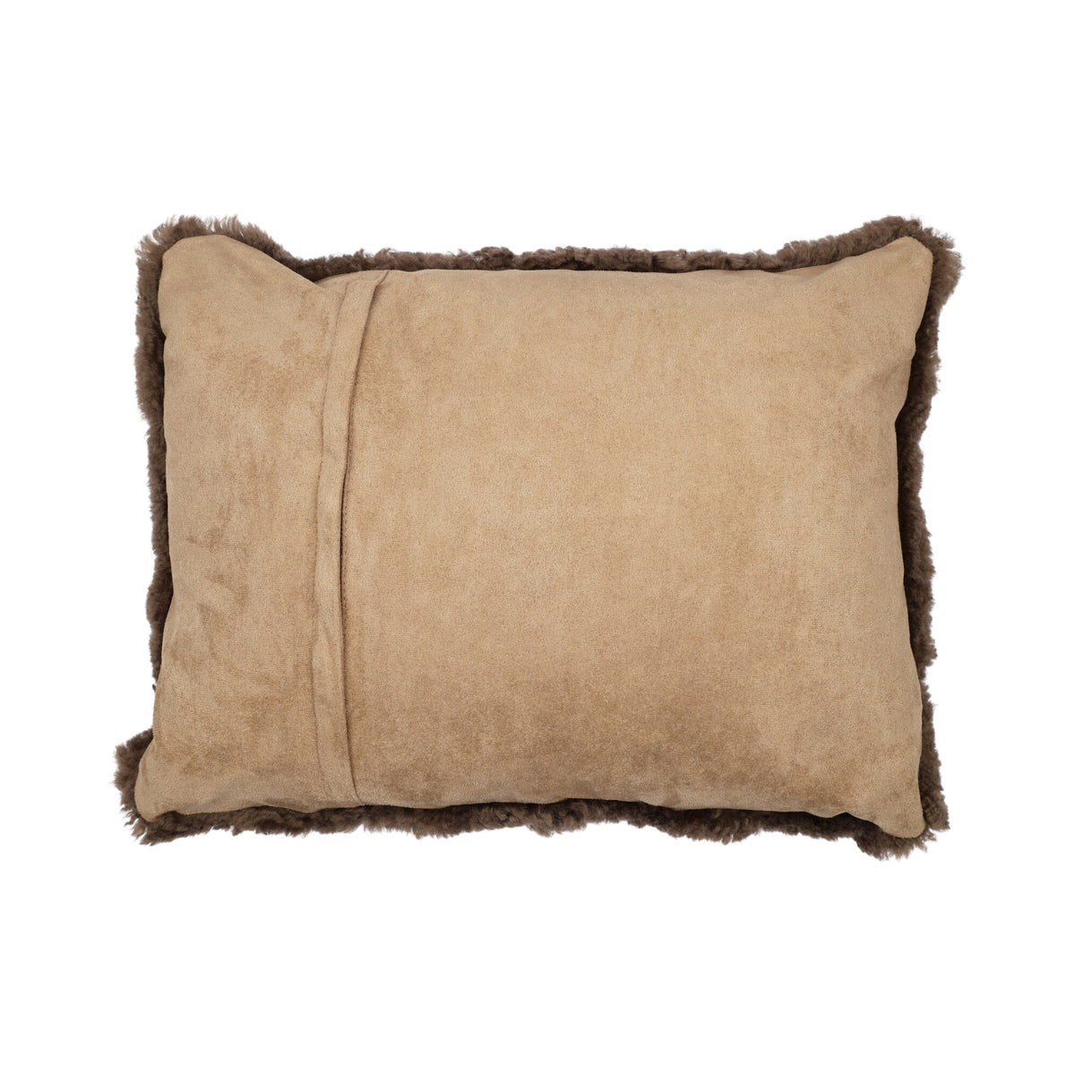 Sheepskin Cushion | Short Wool | New Zealand | Rectangular Mushroom