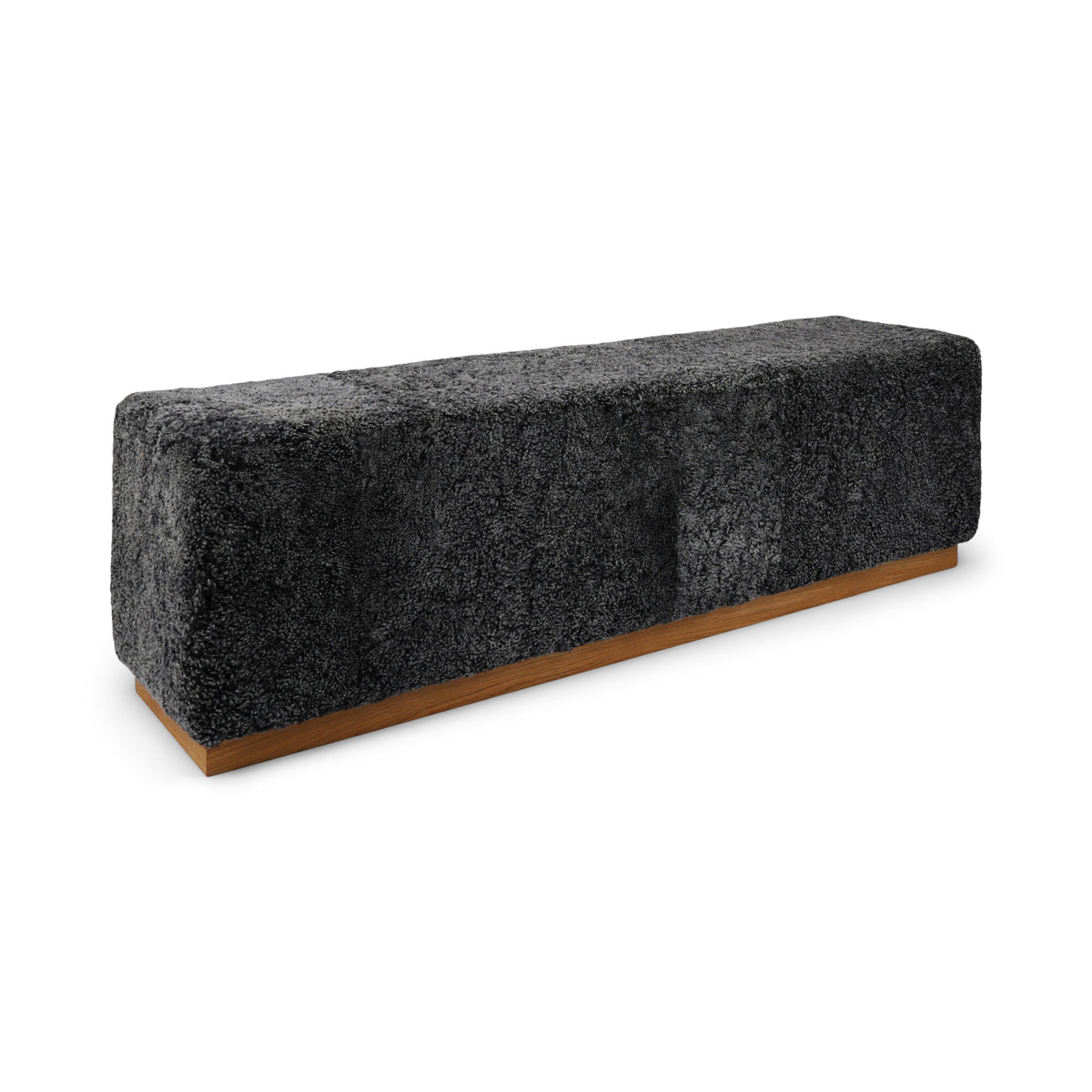 Benjamin Bench Oak Base / Anthracite