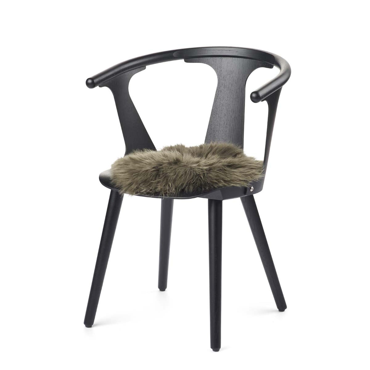 Premium Seat Cover | Long Wool | New Zealand | D13 in Hedge Green