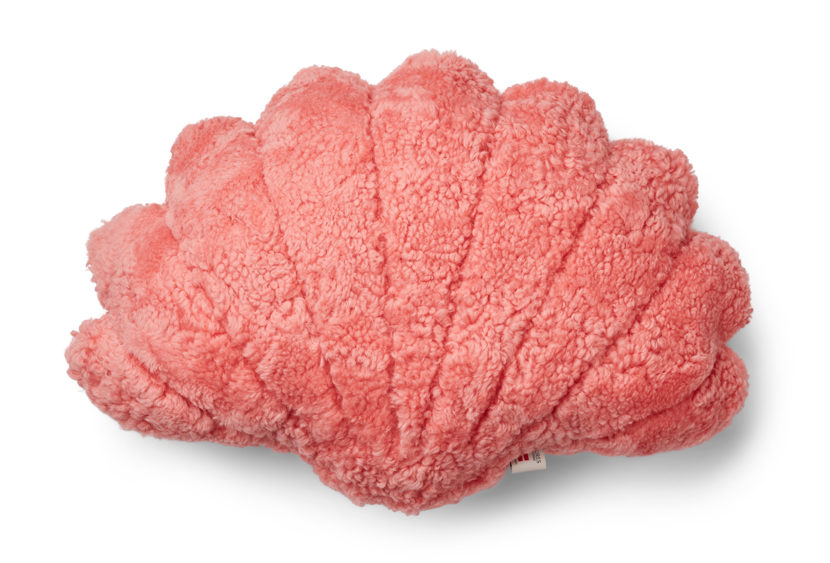Shell Cushion | Small | Medium | Large Coral Lantana / 14x20 in