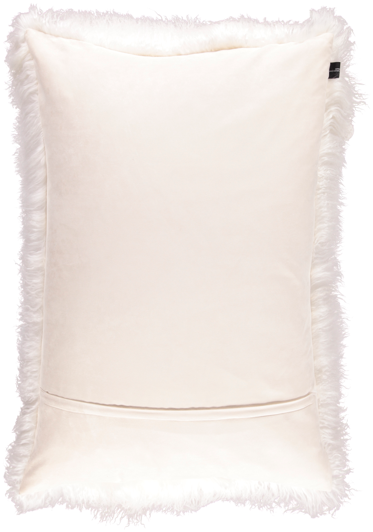 Curly Cushion | 35 in Ivory