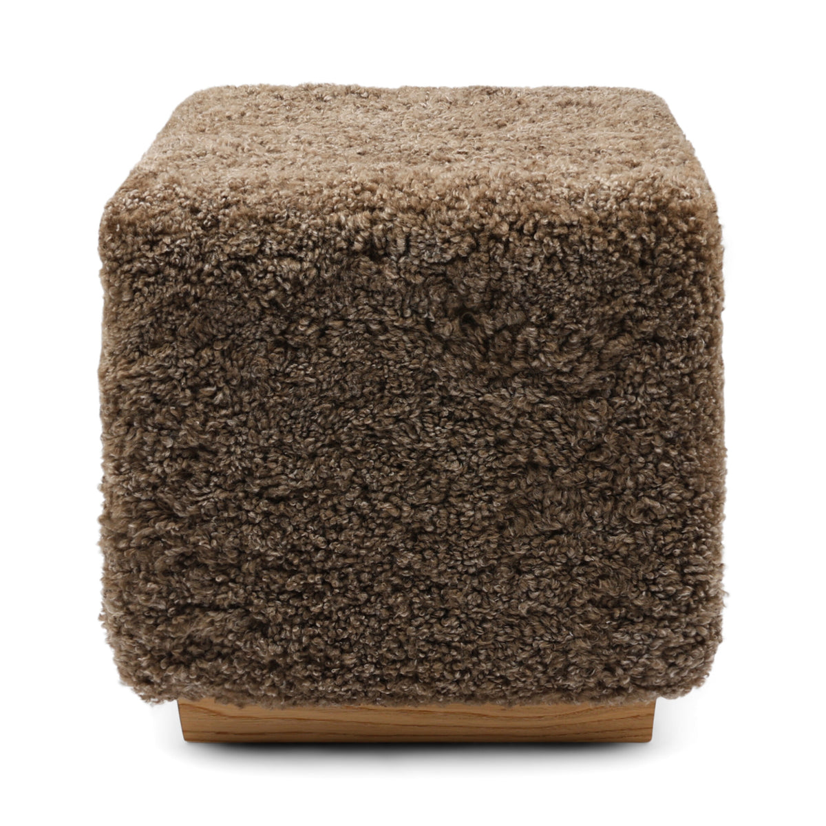 Benjamin Cube Oak Base / Taupe