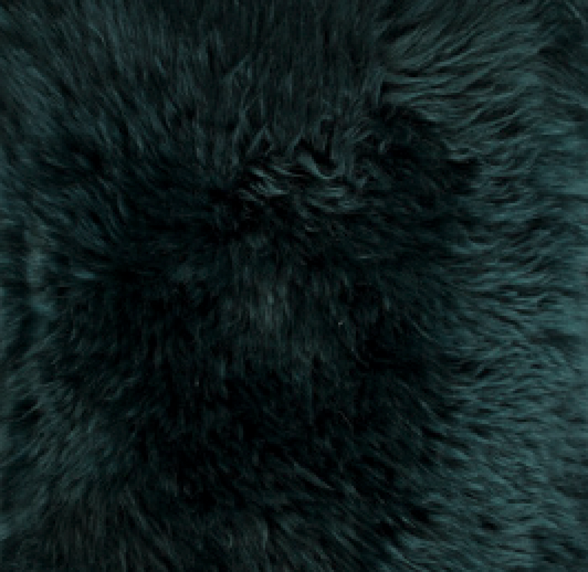 Round Sheepskin Bean Bag | Long Wool | Medium | Large Caspian / D29x29 in