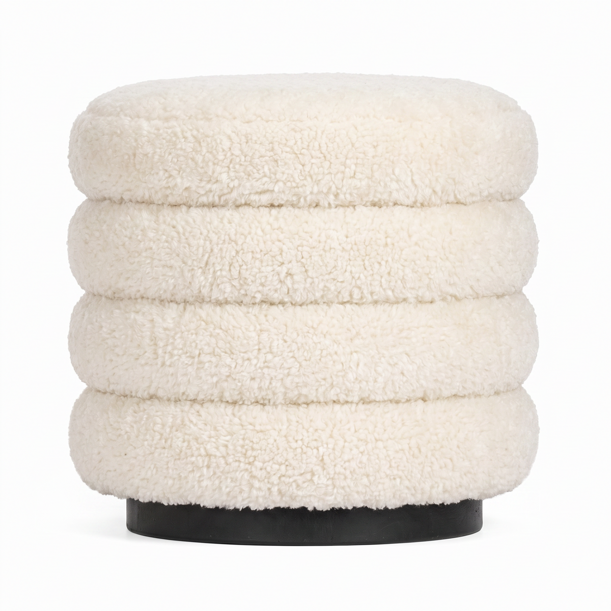 Matthew Stool Beech Base / Ivory