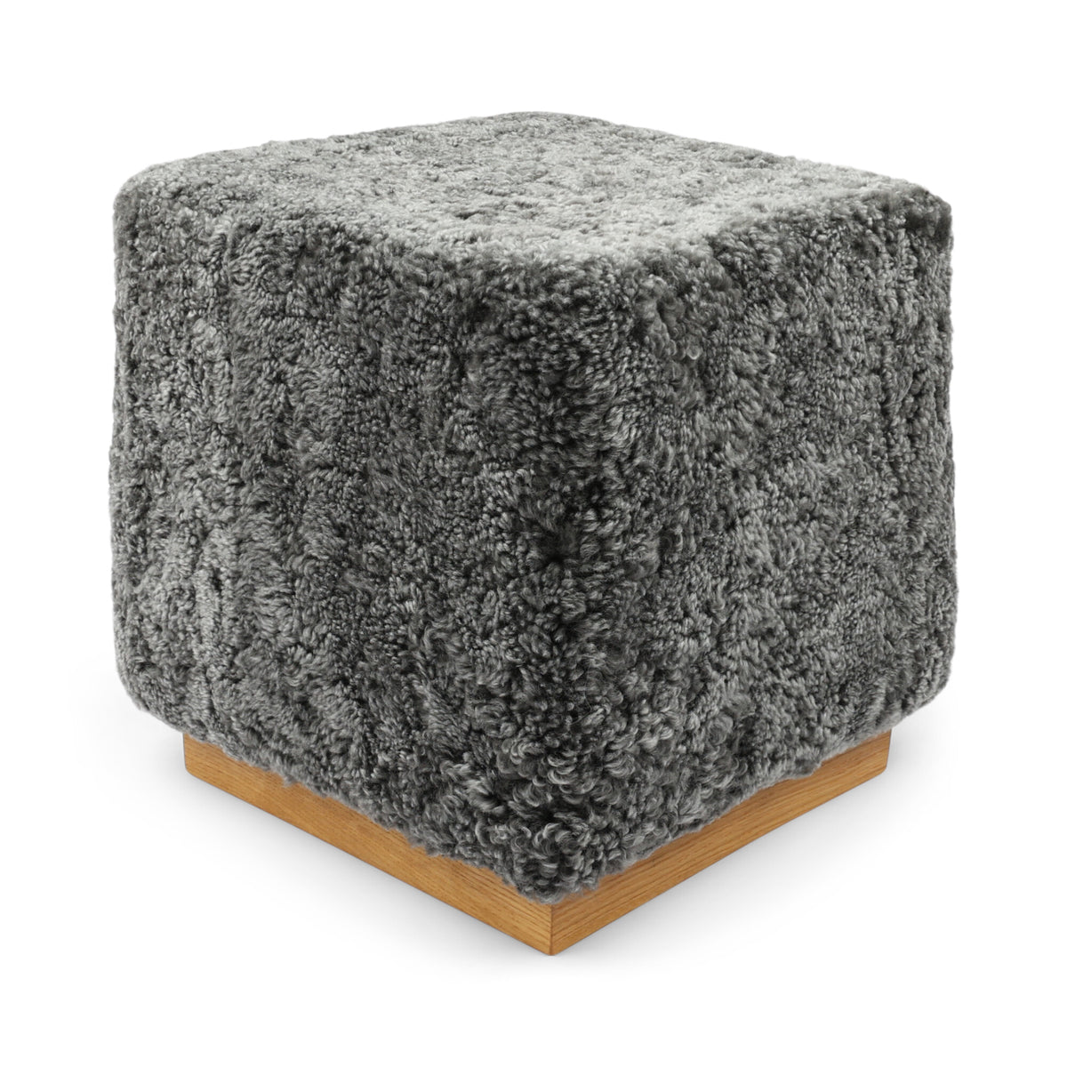 Benjamin Cube Oak Base / Graphite