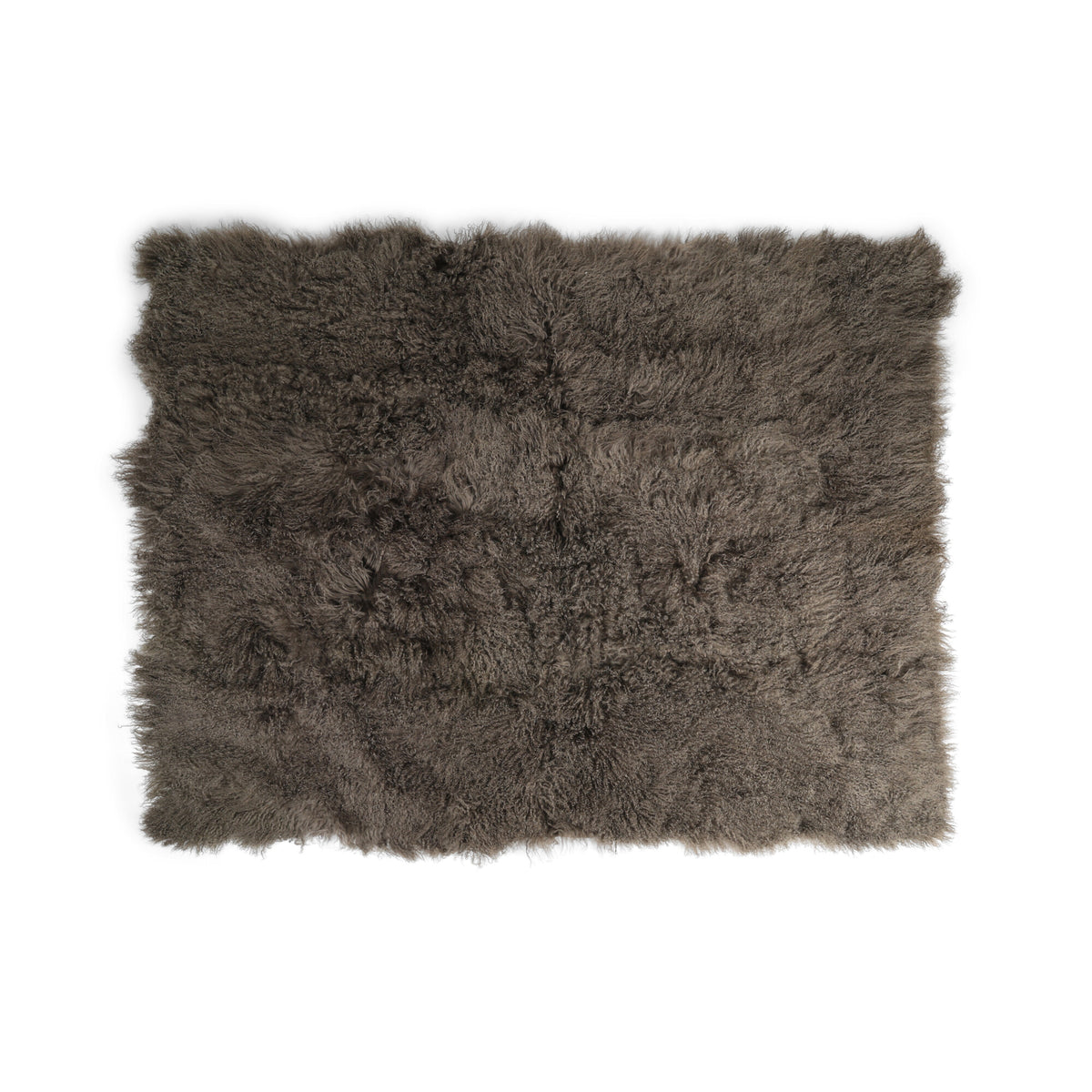 Throw of Curly Sheepskin | 55x71 in