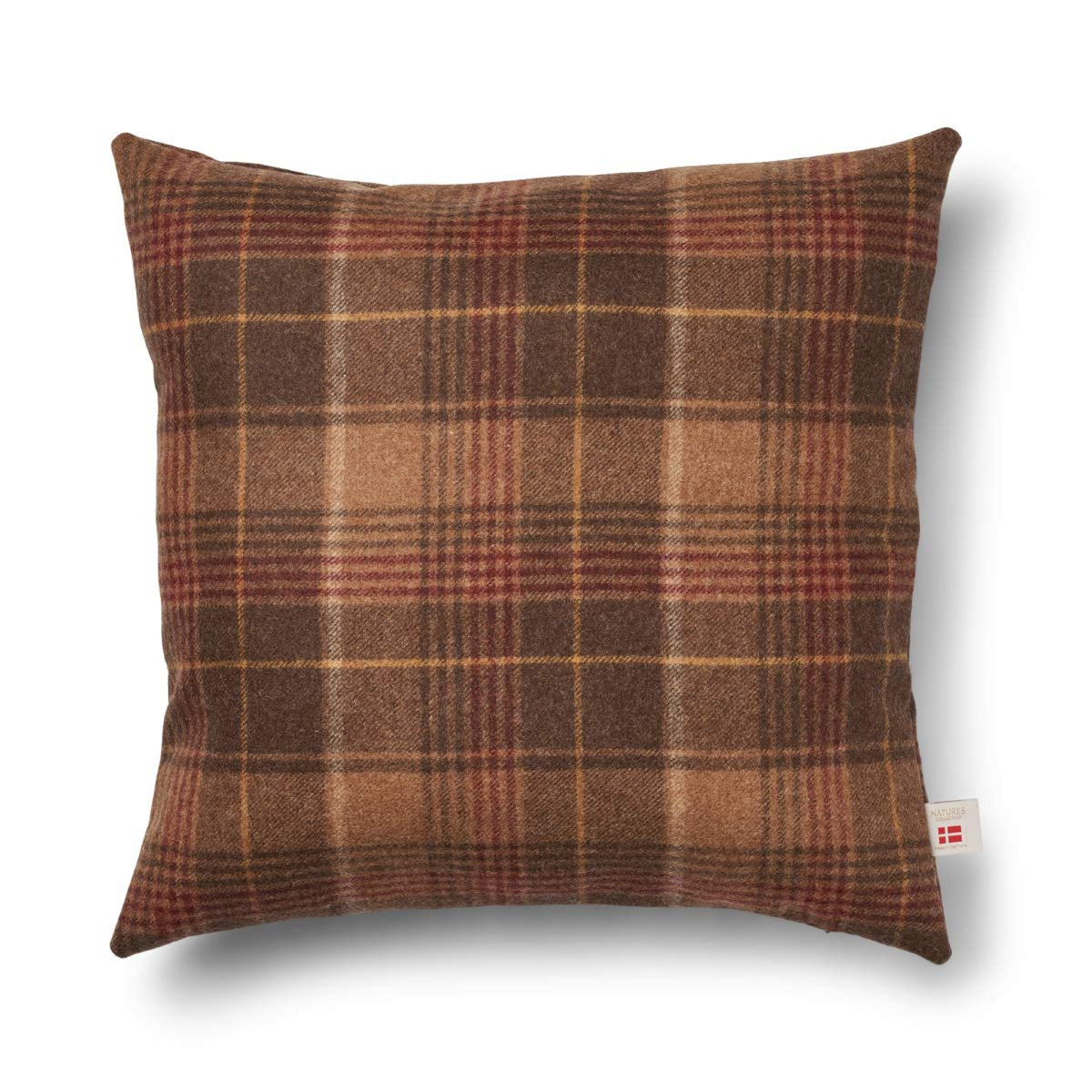 Doublesided Cushion | 20x20 in | 13x20 in Cocoa-Dark Brown / 20x20 in